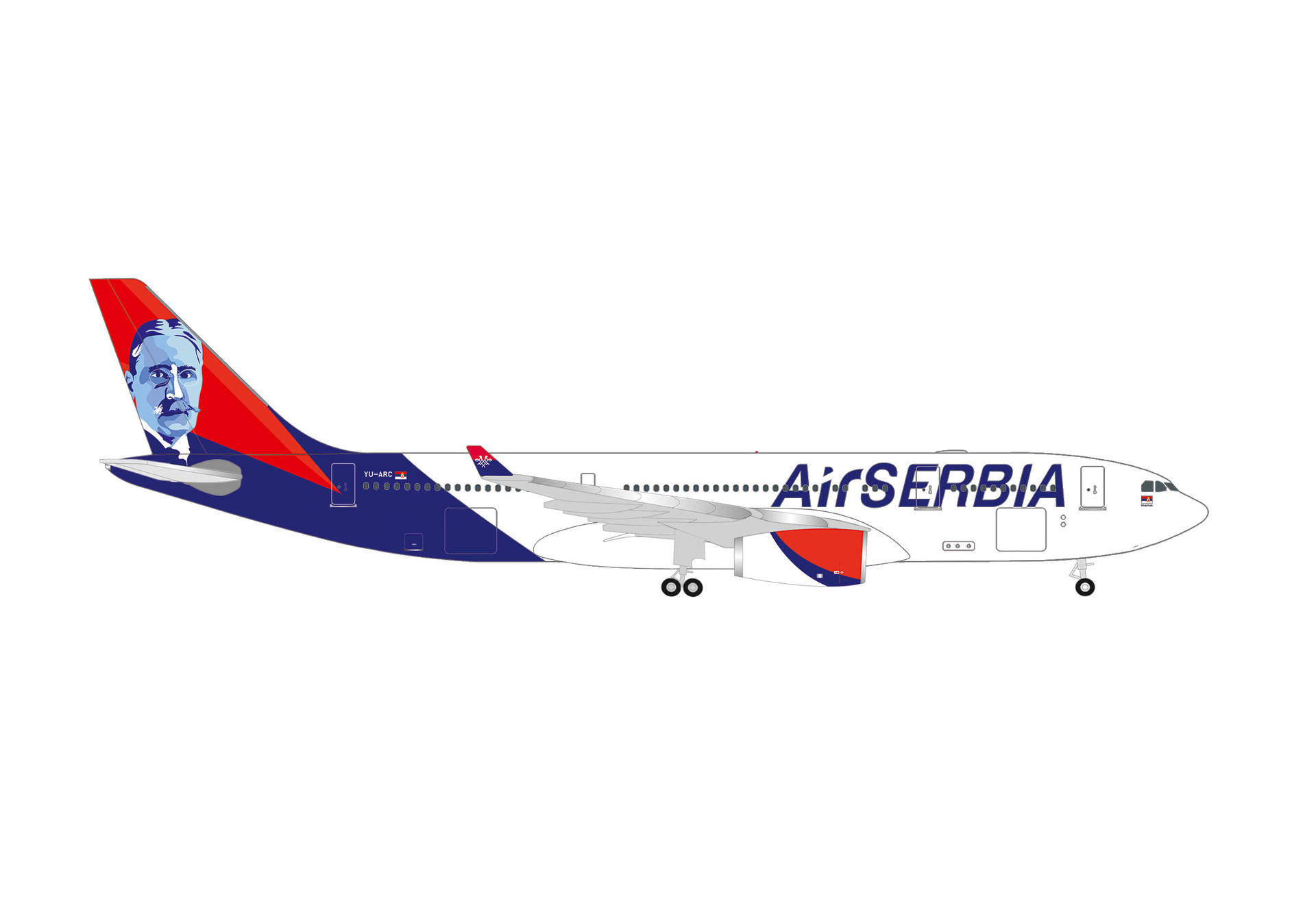 flugzeug, passagierflugzeug, lackierung, tiefdraufsicht tail, triebwerk