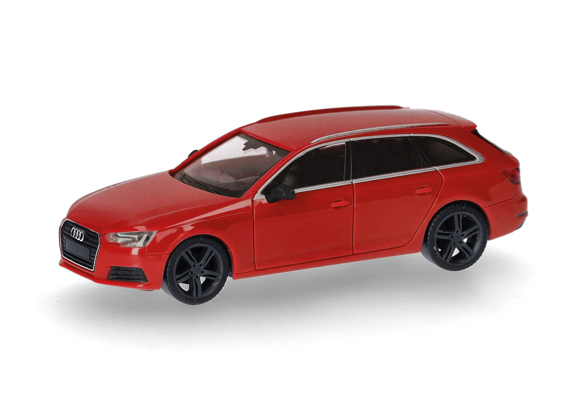 Audi A4 Avant, red