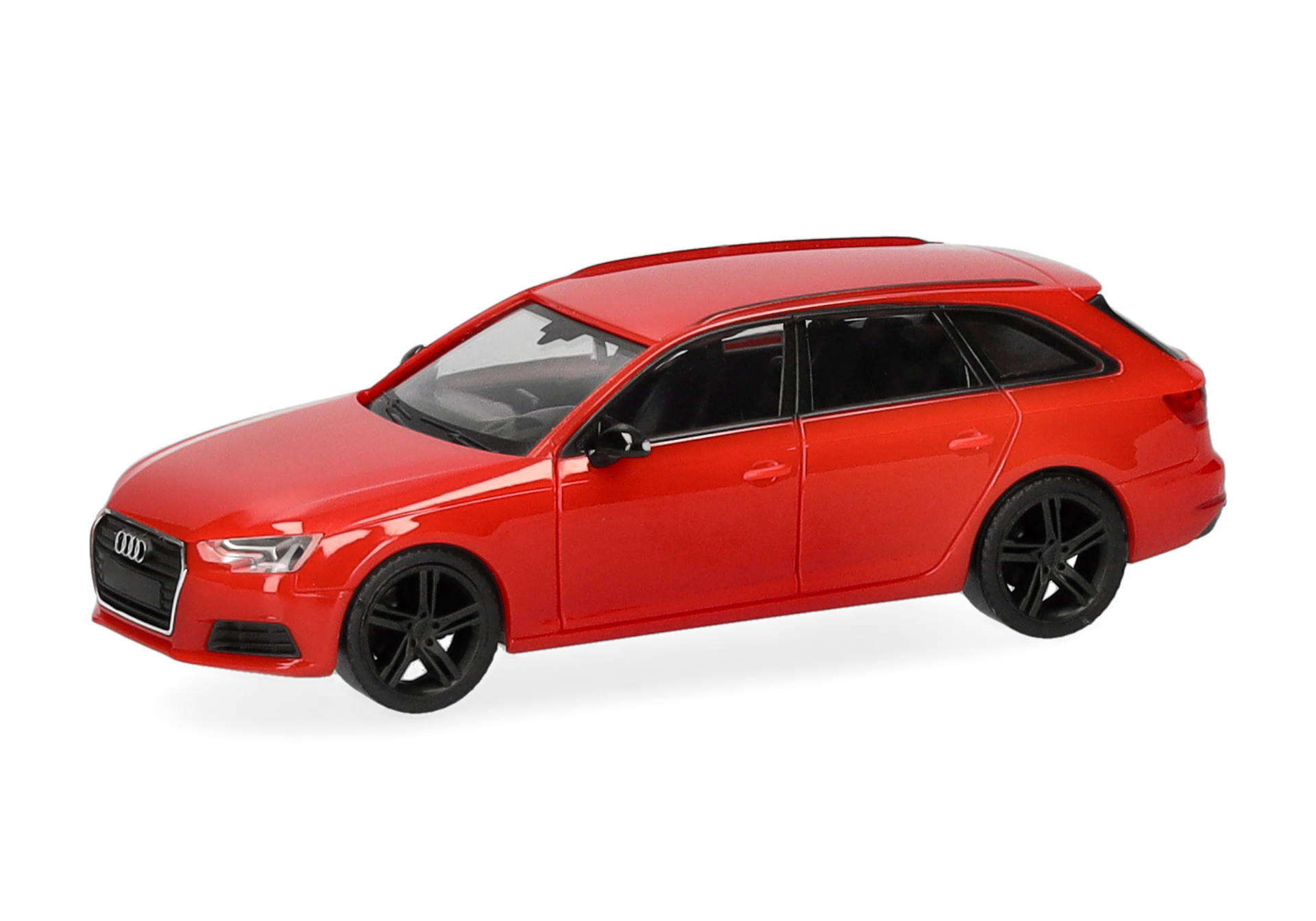Audi A4 Avant, red