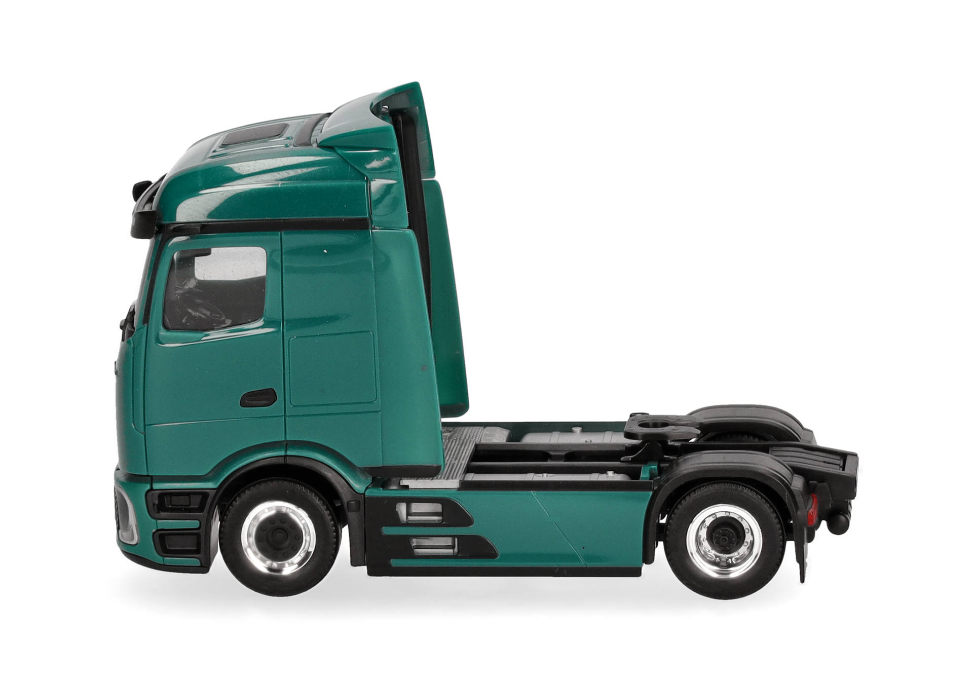 Mercedes-Benz Actros Procabin Streamspace 2axles, opal green