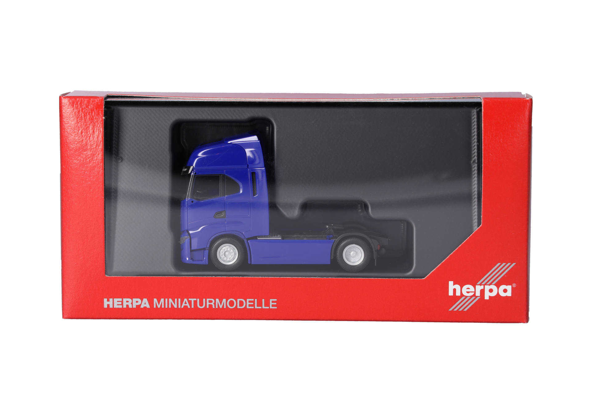 Lastwagen, Modell, Blau, Drahtguss, Boxenverpackung