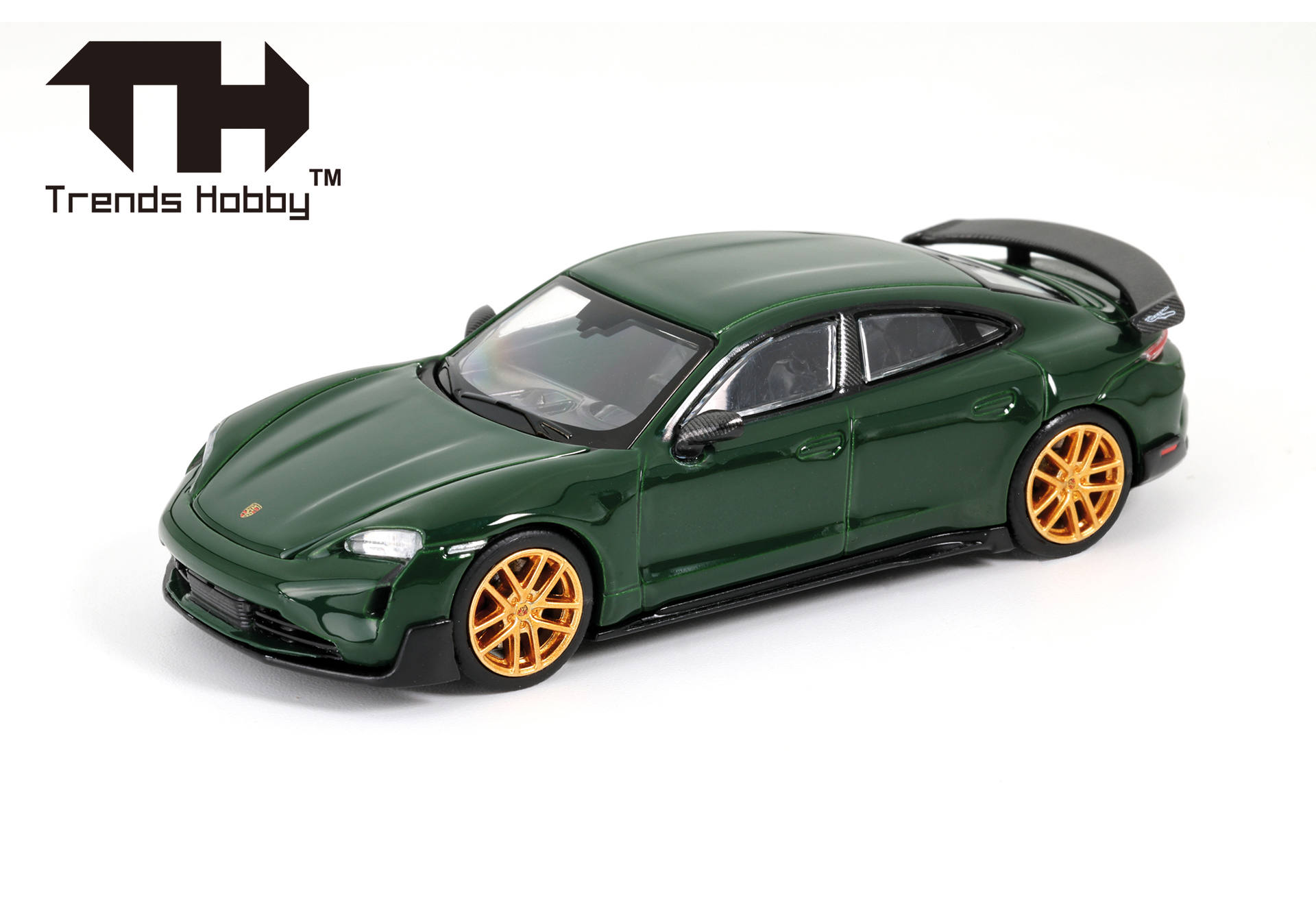 toy car, green, coupe, gold wheels, trends hobby, model car, green, sport car, gold wheels, toy car