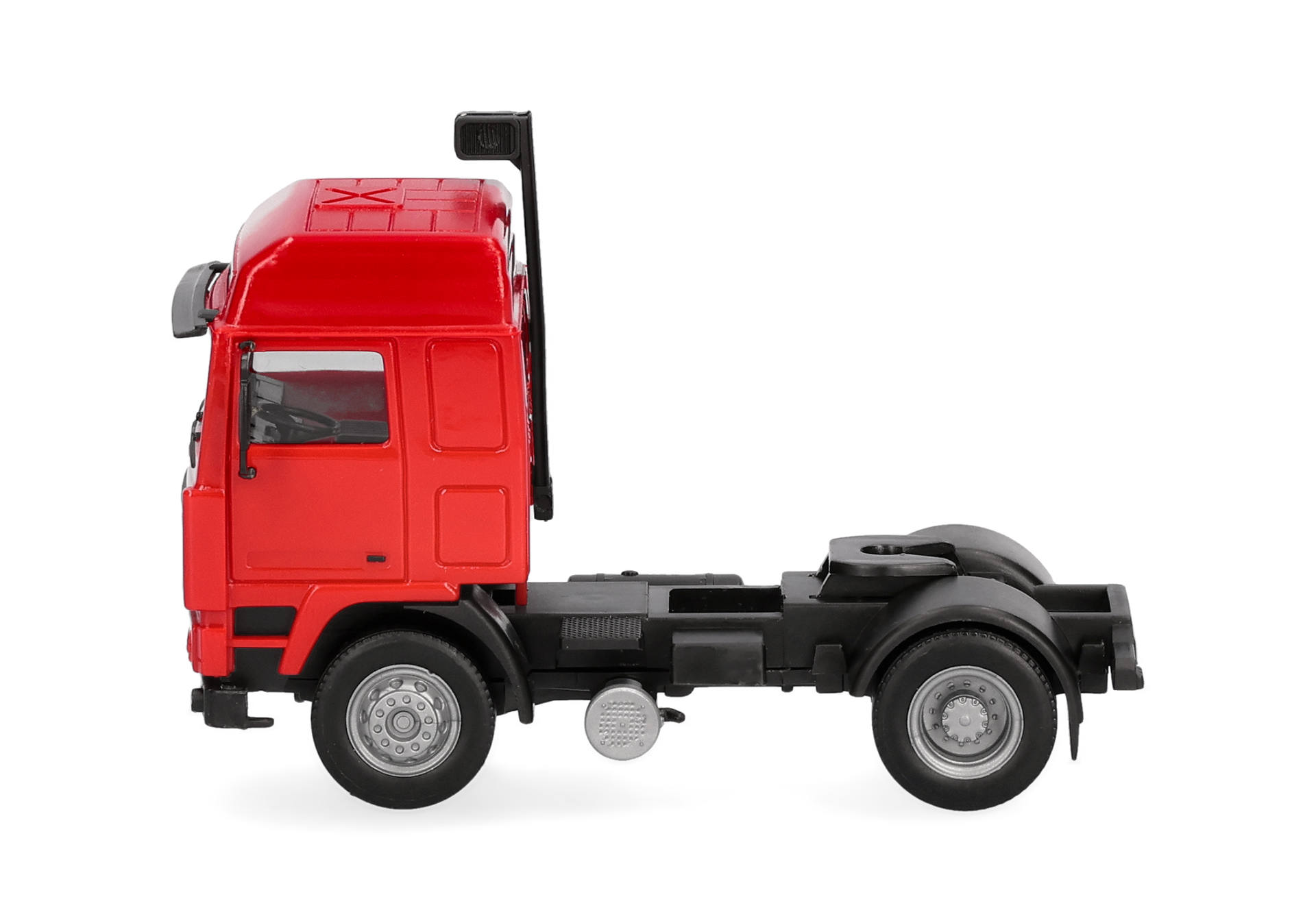 truck, cab, red, toy, tractor