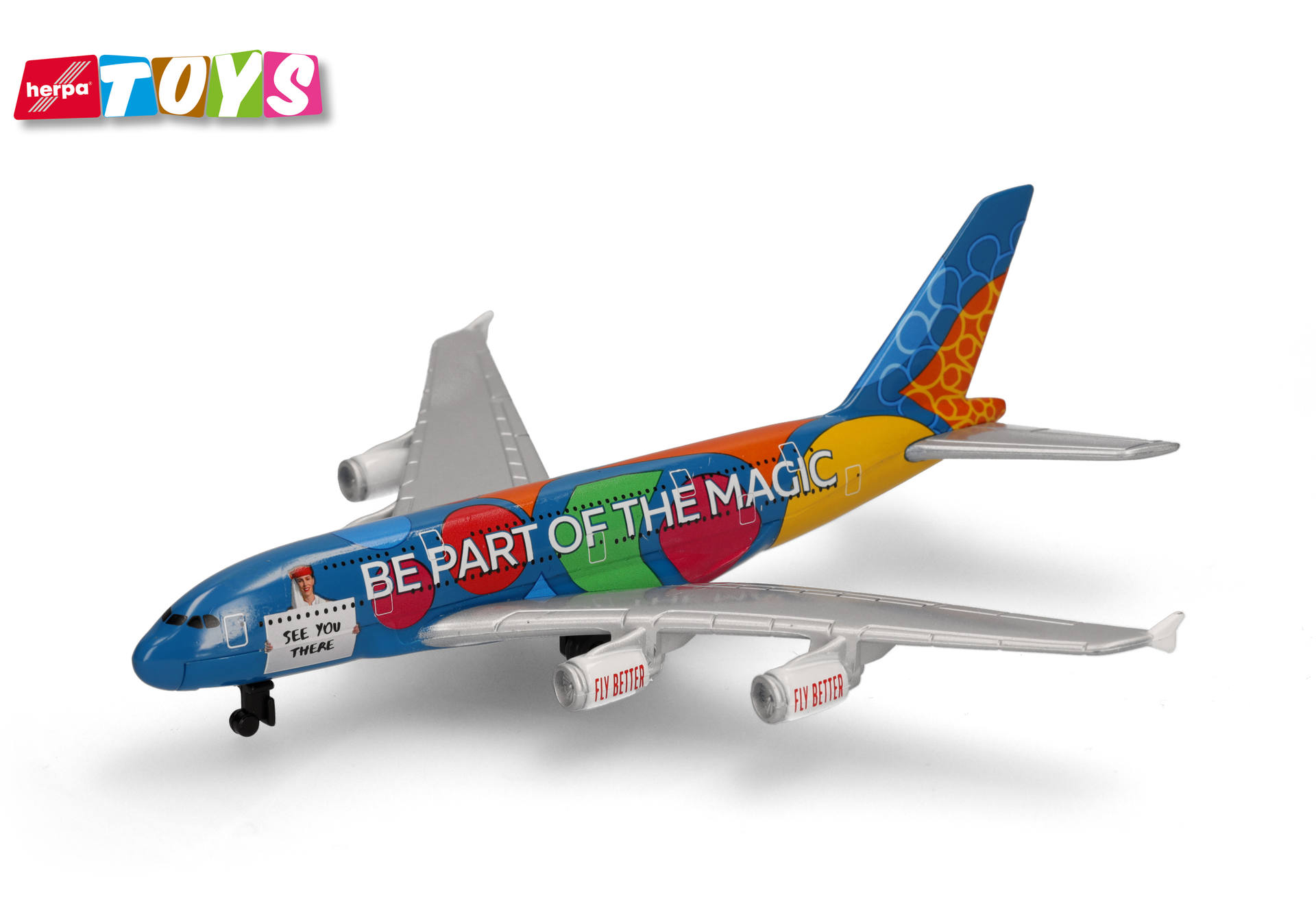 toy airplane, plastic model, colorful, jet, gift toy
