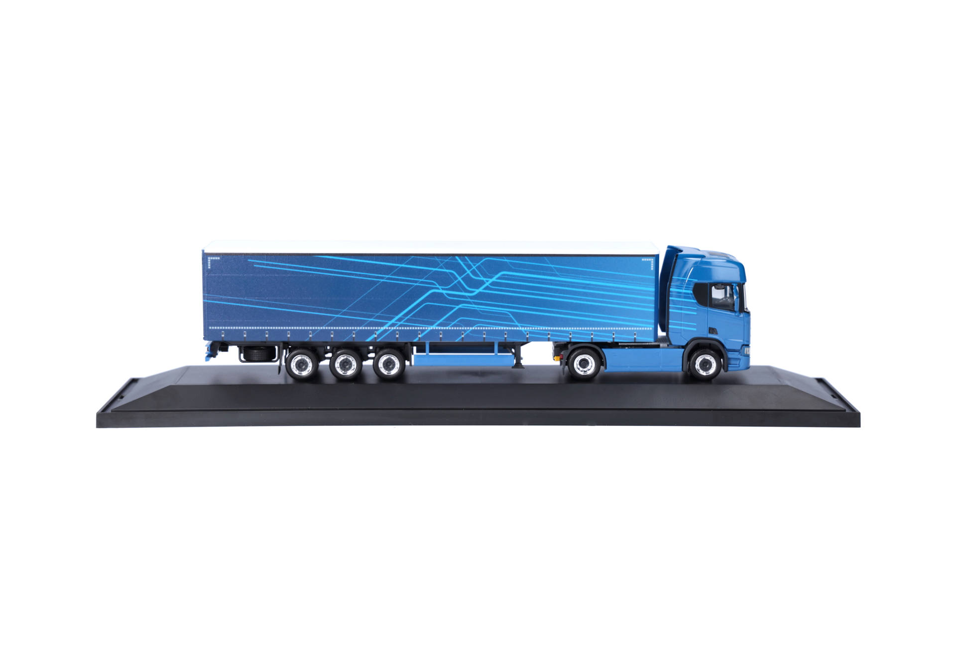 Scania CR20 high roof curtain canvas semitrailer truck 2/3a "SCANIA - IAA 2026"