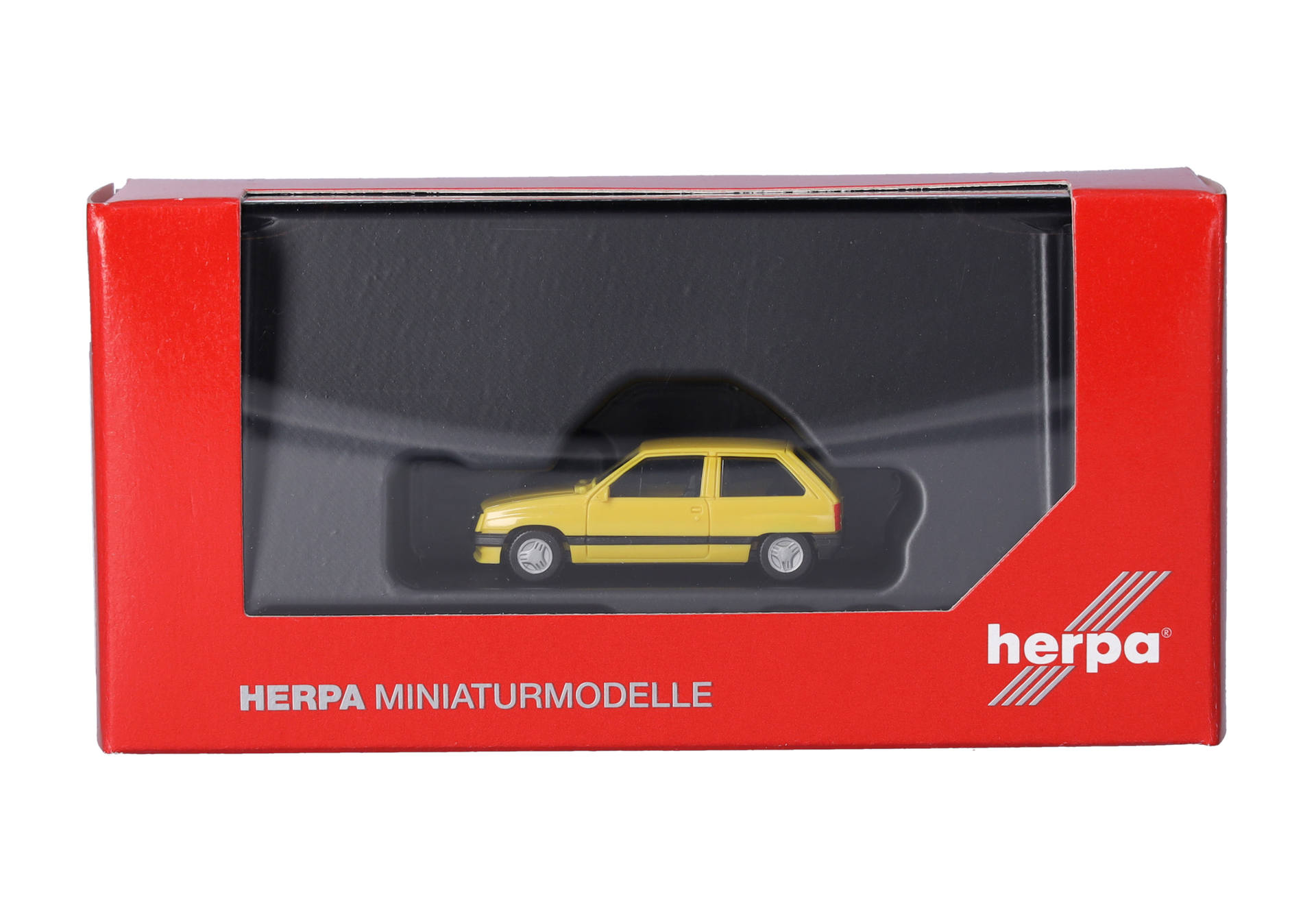 Opel Corsa A 2-doors, jamaica yellow Opel Corsa A 2-doors, jamaica yellow