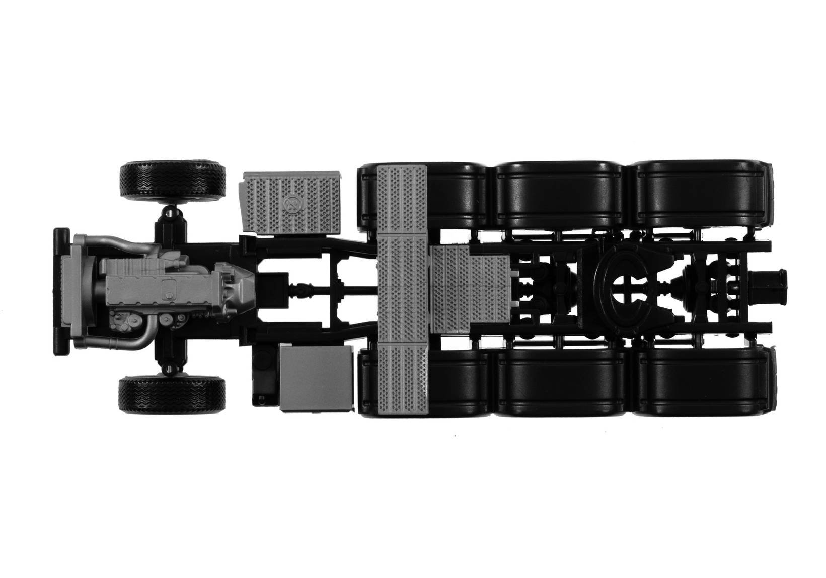 Chassis for Mercedes-Benz Actros SLT 4-axle heavy duty rigid tractor Content: 2 pcs.