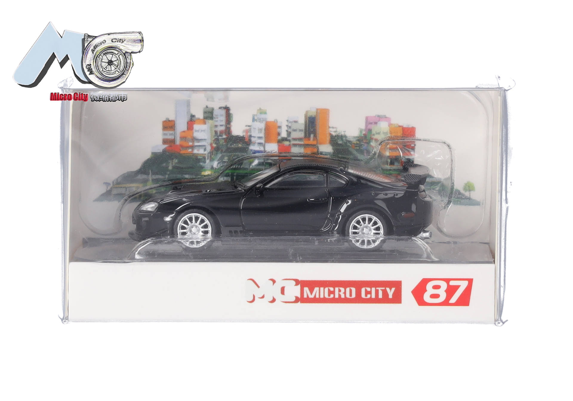 MicroCity: Toyota Supra, black (1993-2002)
