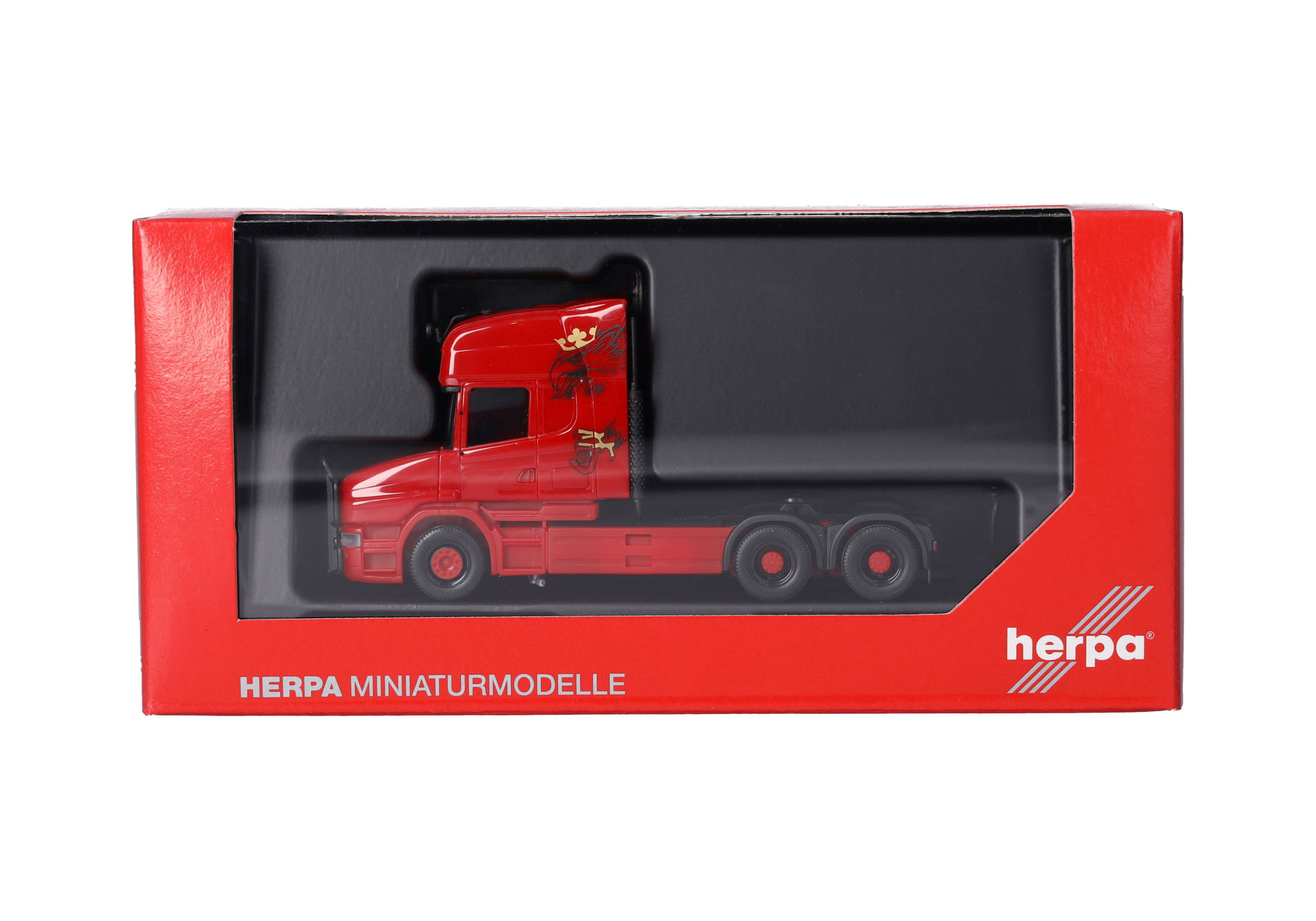 Scania Hauber 04 Topline Zugmaschine 3achs (6x4), rot