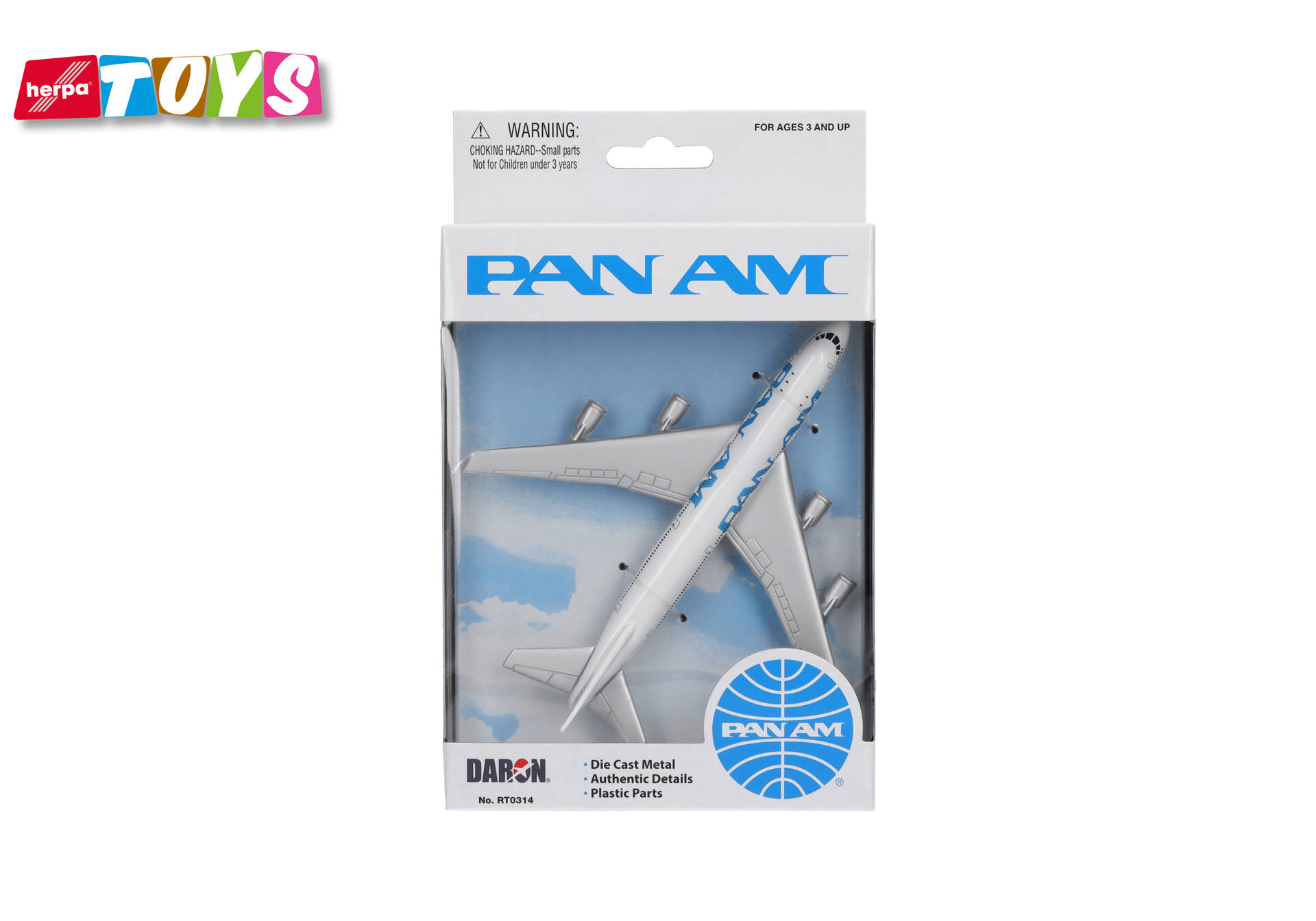 Herpa Toys: Single Plane Pan Am 747
