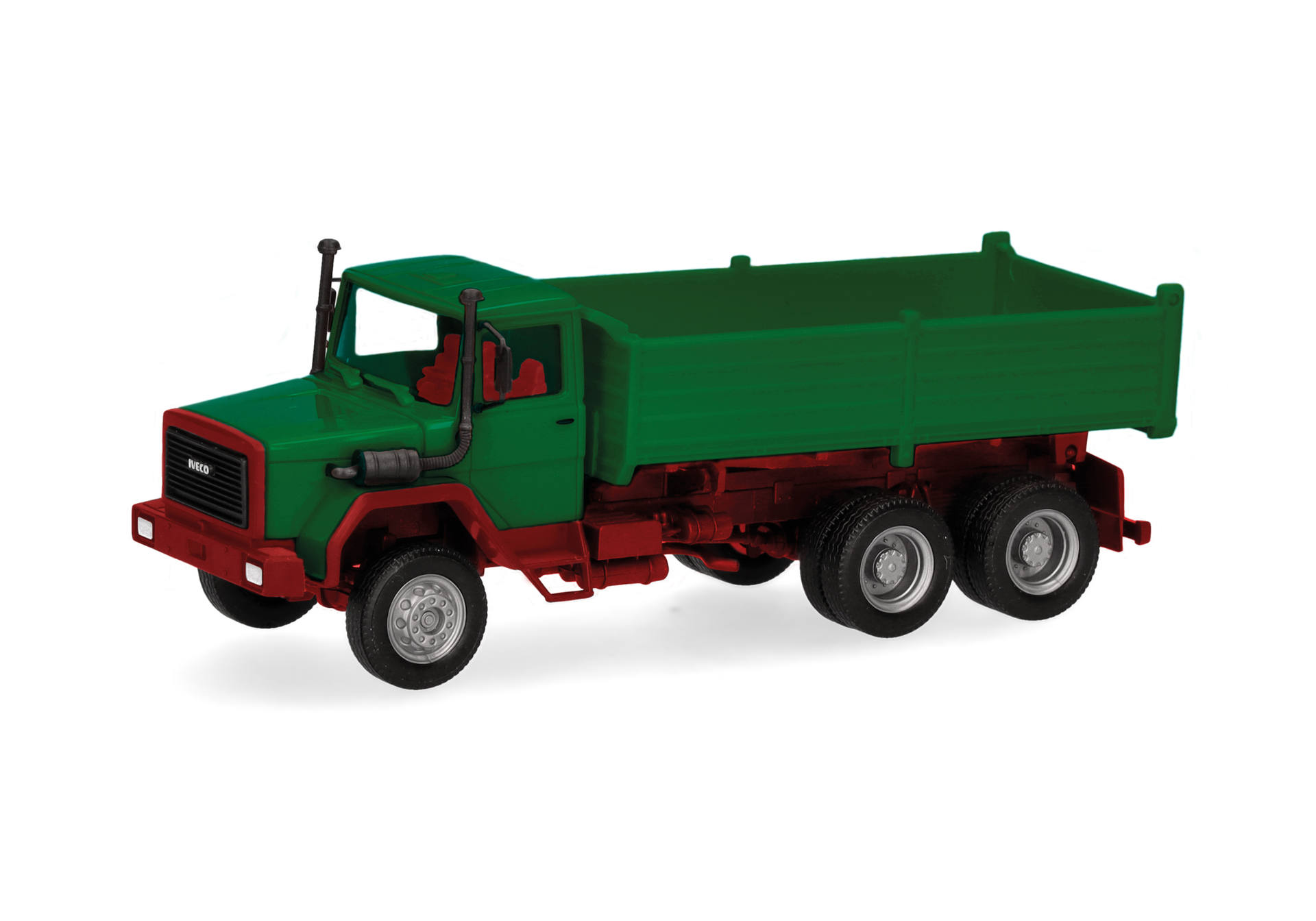 Iveco Hauber dump truck, green
