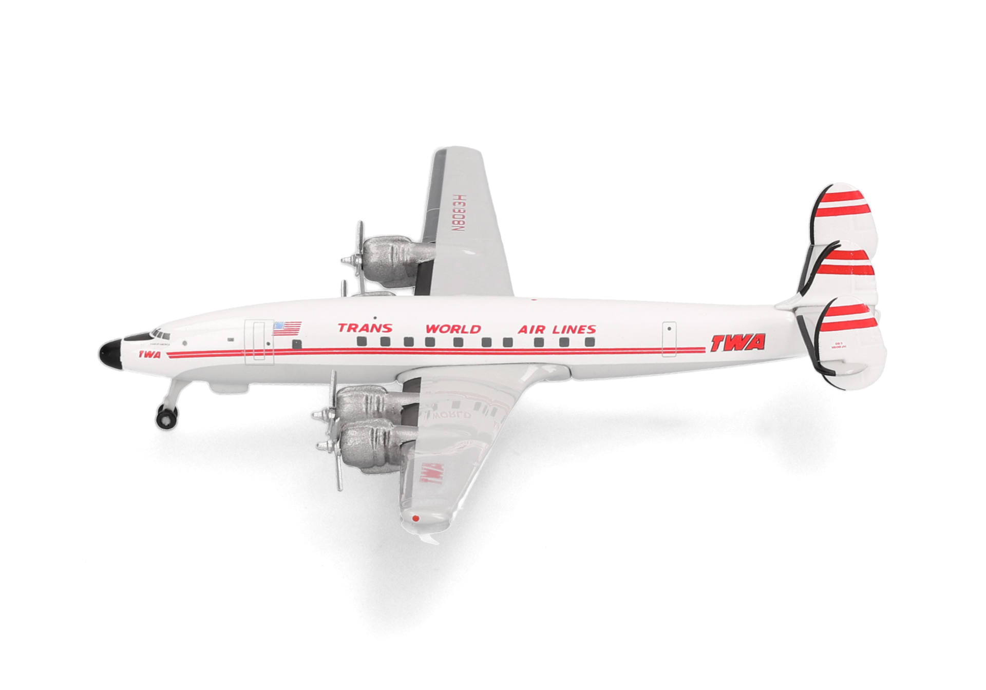 TWA - Trans World Airlines Lockheed L-1649A Jetstream  – N8083H