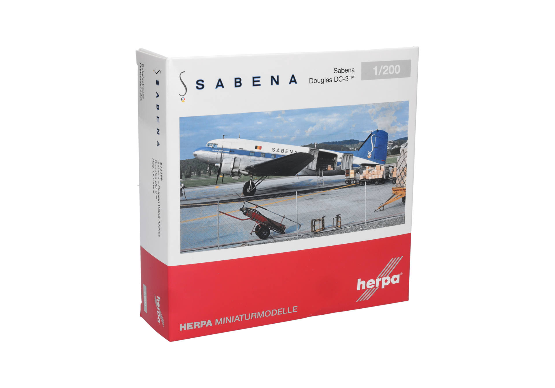 Sabena Douglas DC-3, OO-AWN