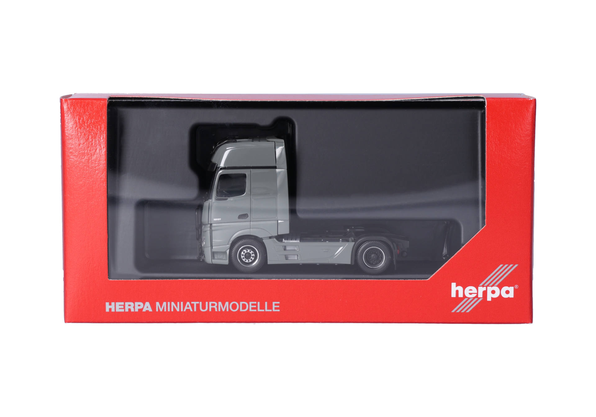 truck, semi-truck, model, diecast, gray