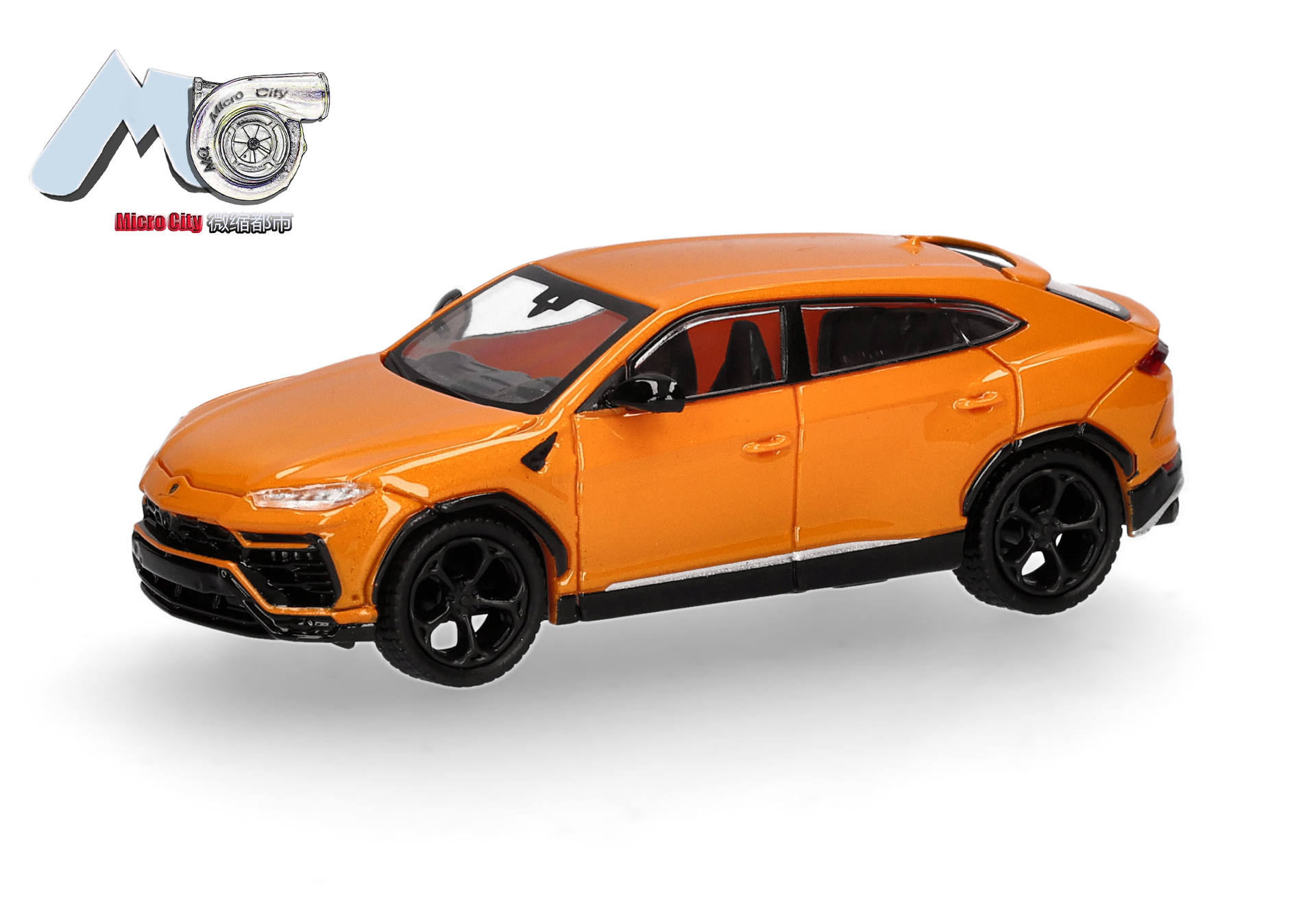 toy car, orange, model car, sedan, black wheels