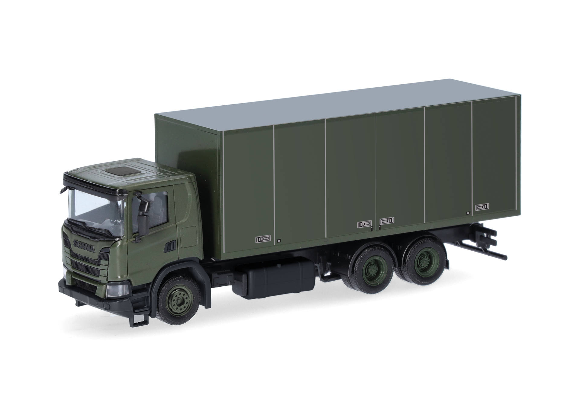 Scania XT17 Koffer-LKW 3achs "Schwedische Armee"