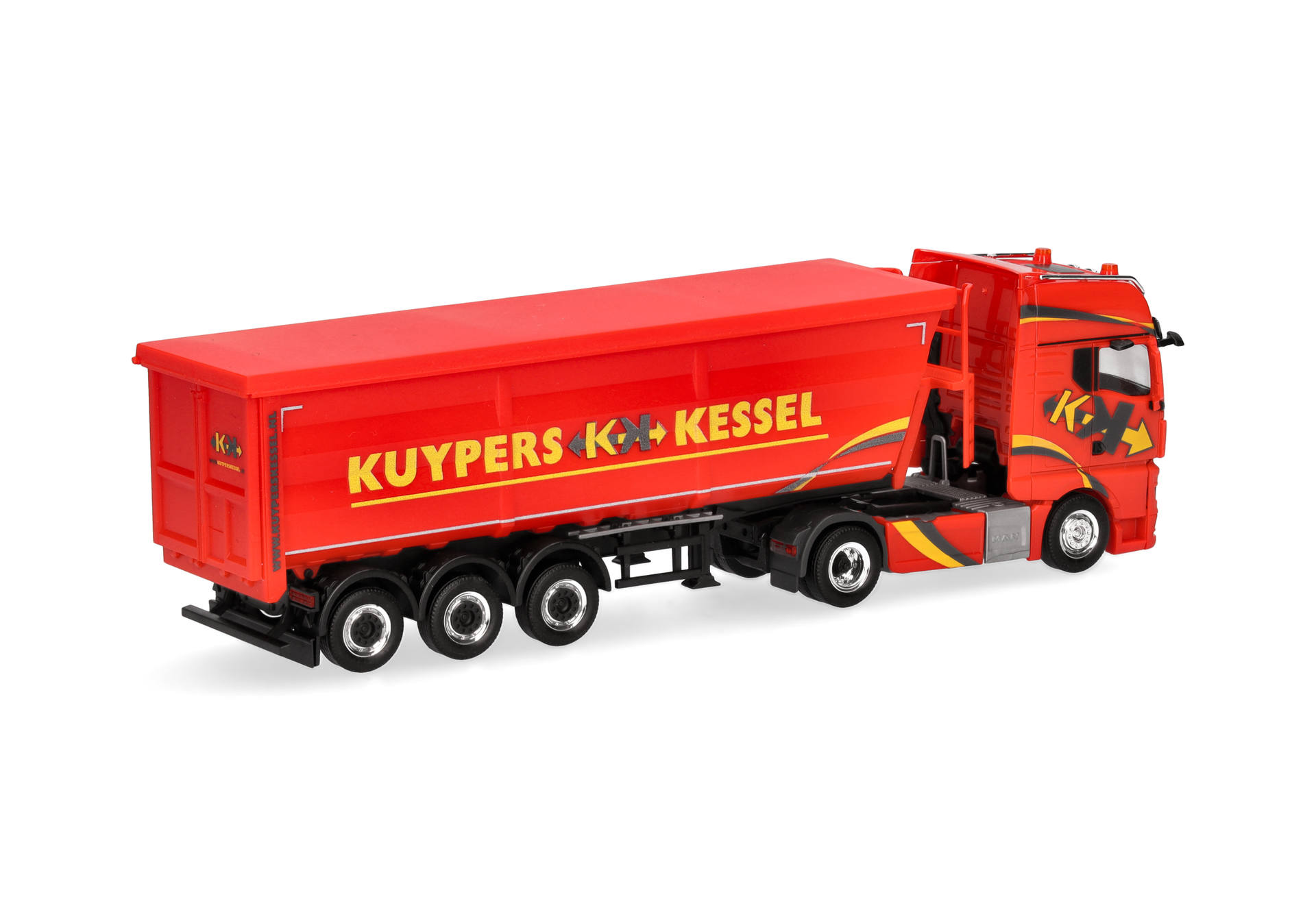 MAN TGX GX Stahlmulden-Sattelzug "Kuypers"