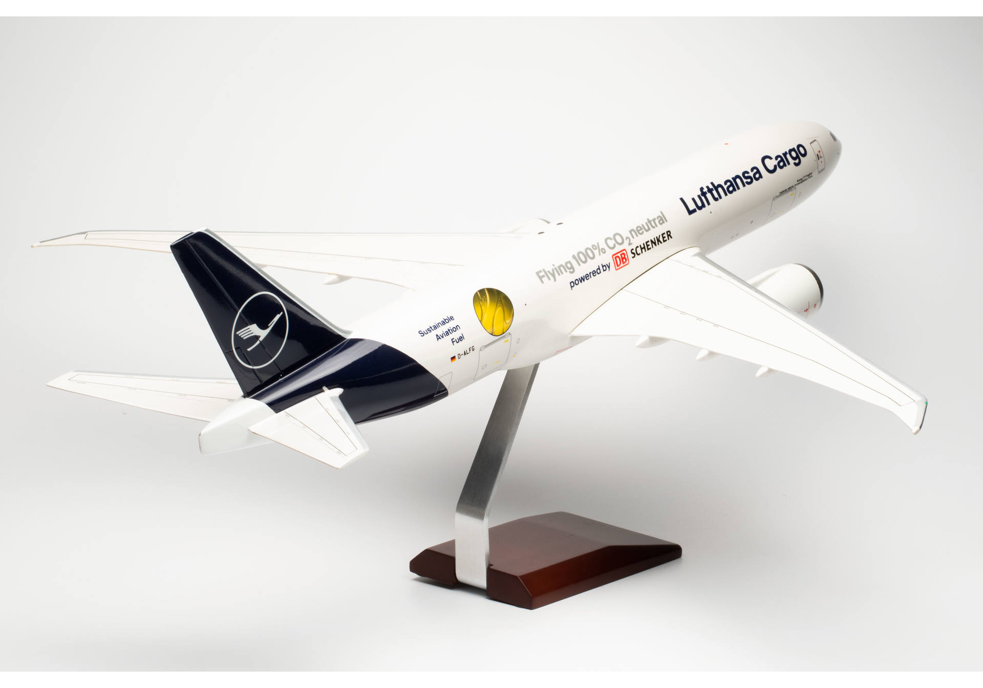 Lufthansa Cargo Boeing 777F “Sustainable Fuel - Powered by DB Schenker”