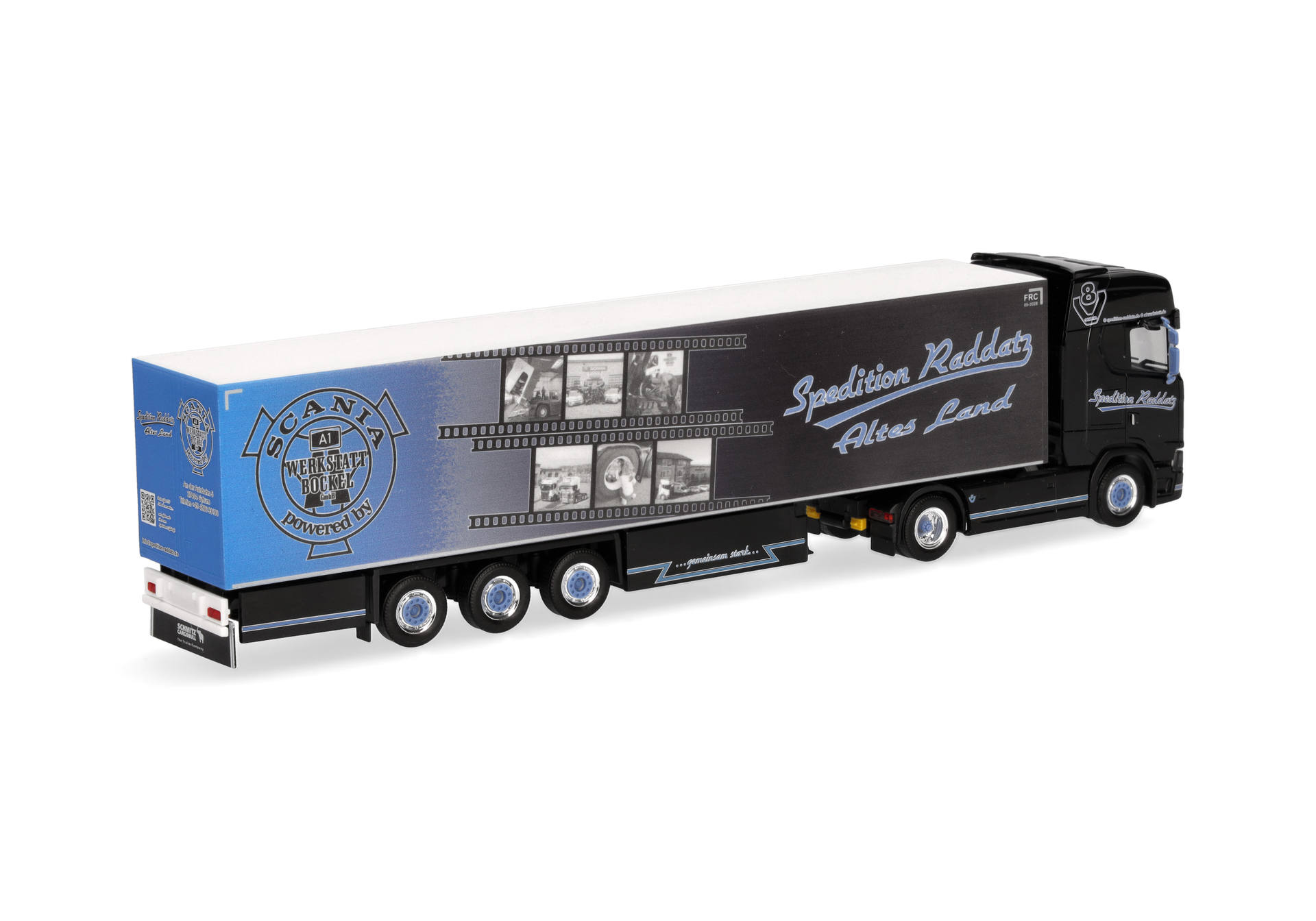 Scania CS 20 HD Kühlkoffer-Sattelzug "Spedition Raddatz" (Niedersachsen/Jork)