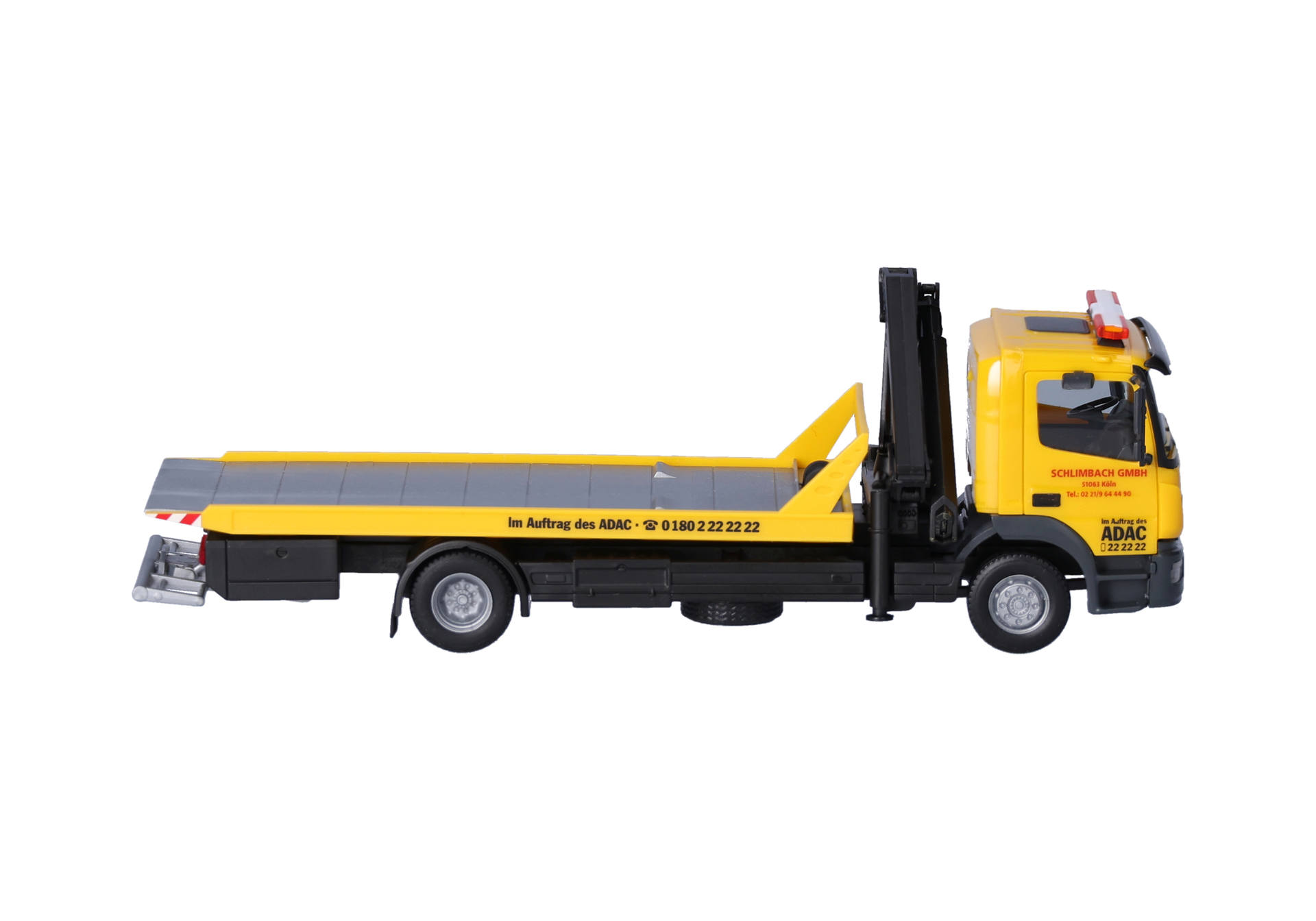 abschnittsfahrzeug, Pkw-Transport, Spielzeugmodell, gelber Lkw, Ladefläche