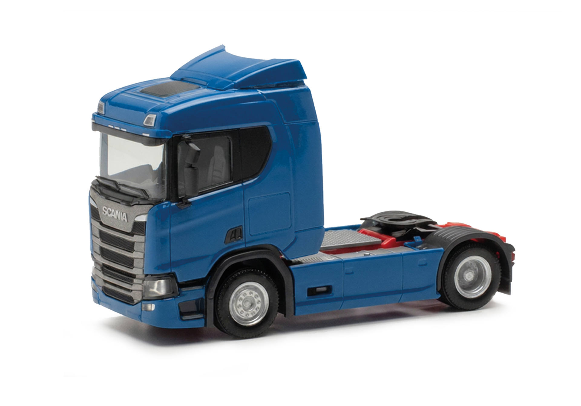 truck, tractor unit, semi-truck, blue, cabinet?