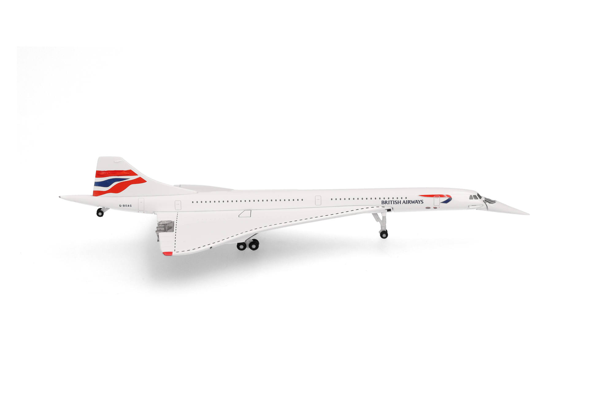 jet, airliner, white, red-blue tail, twin-aisle, airplane, model aircraft, white aircraft, British Airways, tail design