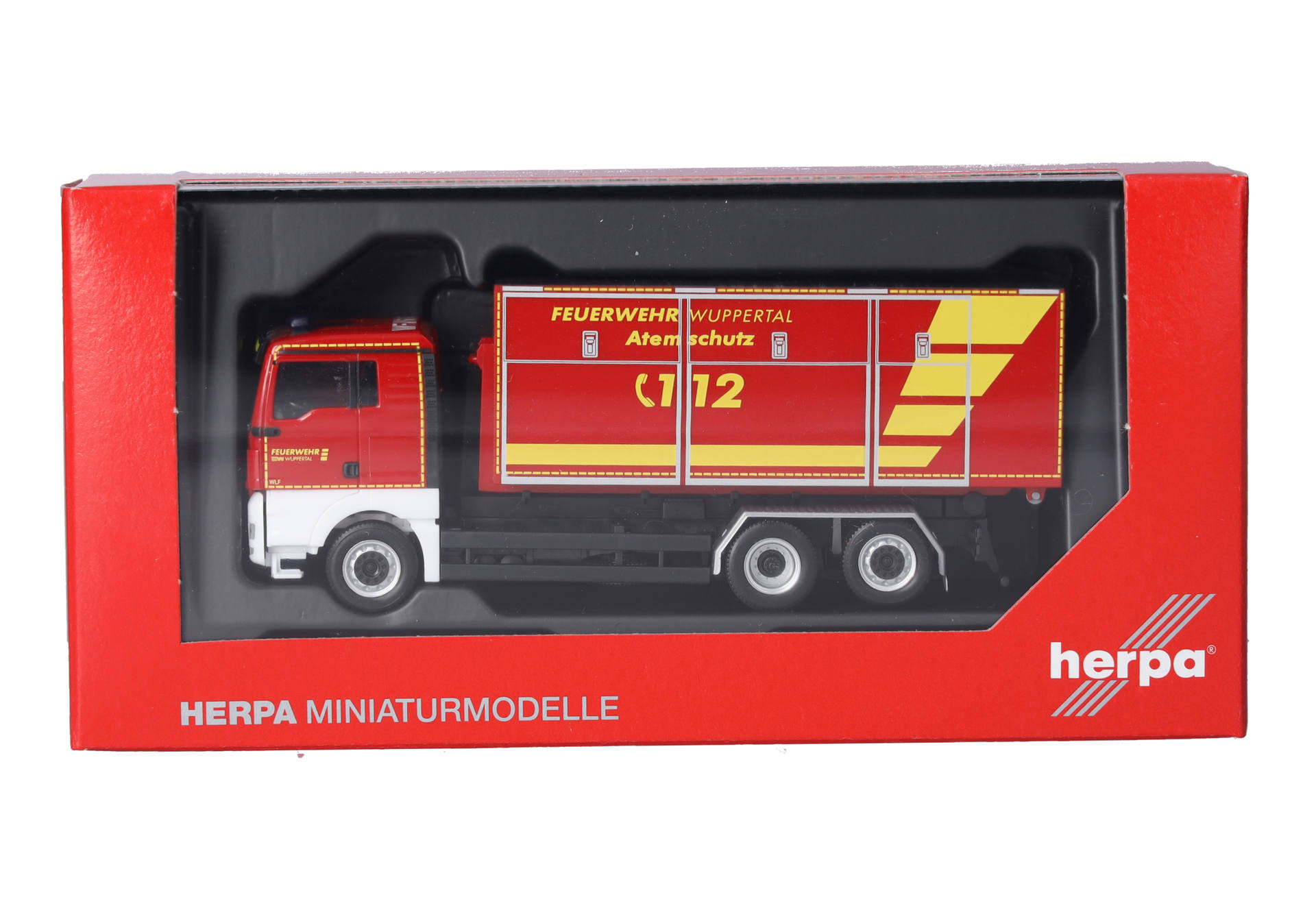 MAN TGX XL Euro6C interchangeable truck "fire brigade Wuppertal" (North Rhine-Westphalia/Wuppertal)