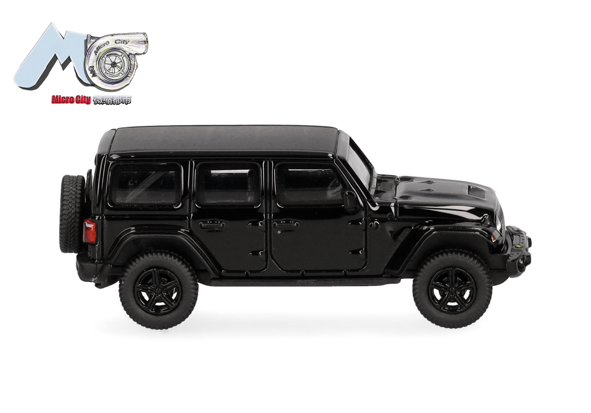 MicroCity: Jeep Wrangler, schwarz (ab 2017)