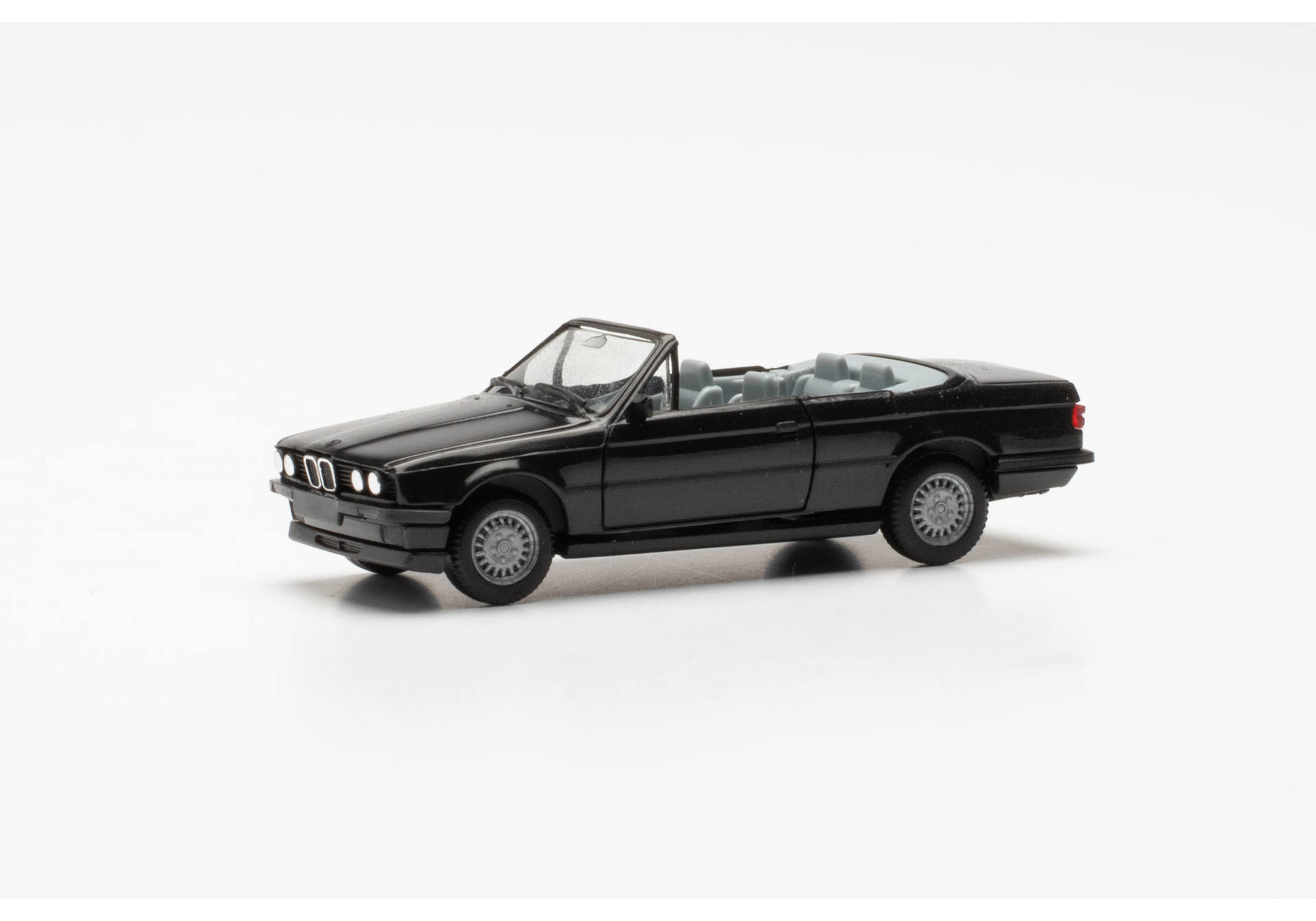 Herpa MiniKit: BMW 3er E30 Cabrio, schwarz