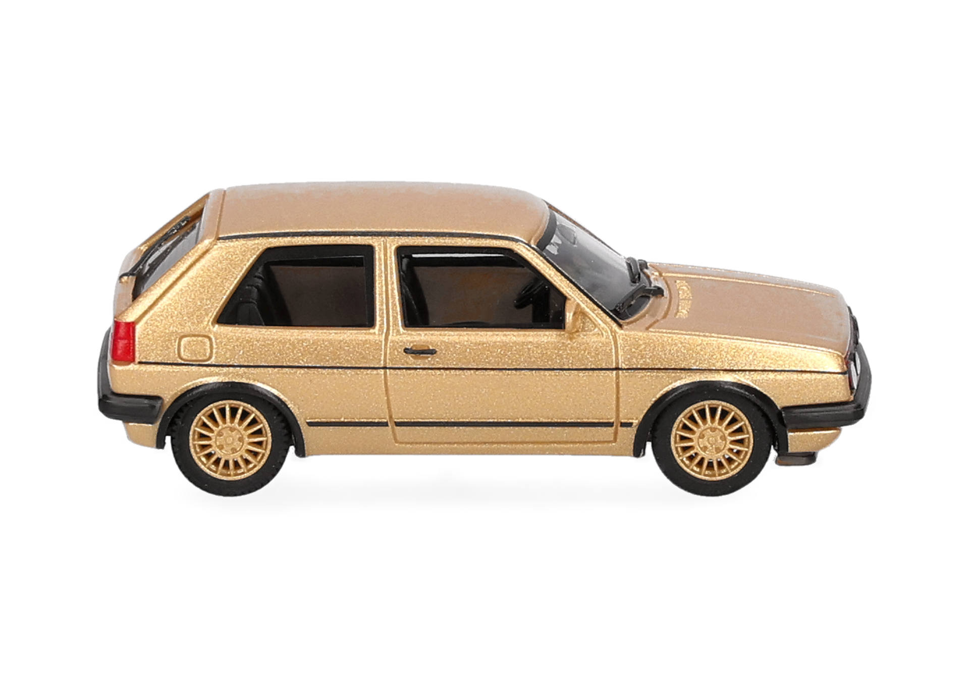 Volkswagen (VW) Golf GTI, gold metallic