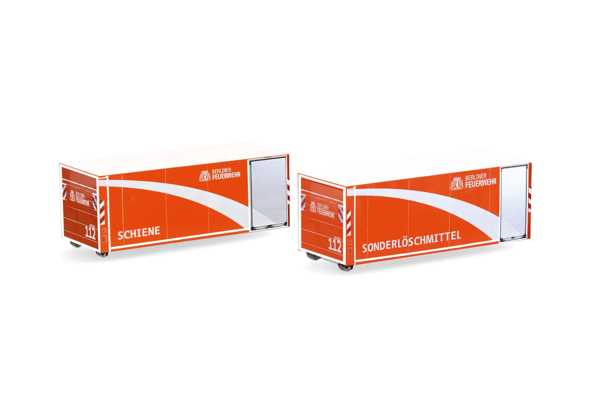 emergency equipment, fire station trailer, orange storage, mobile cabinet, 112
