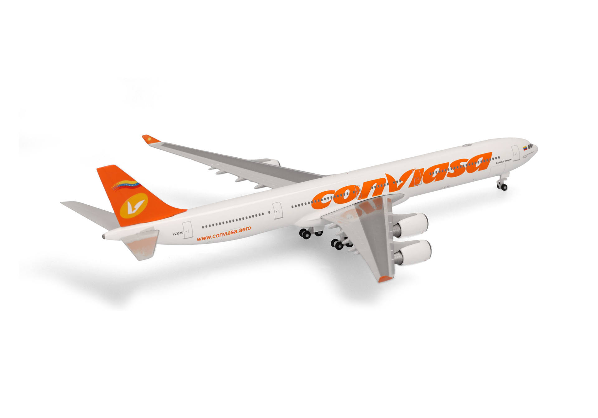 Conviasa Airbus A340-600 – YV3535