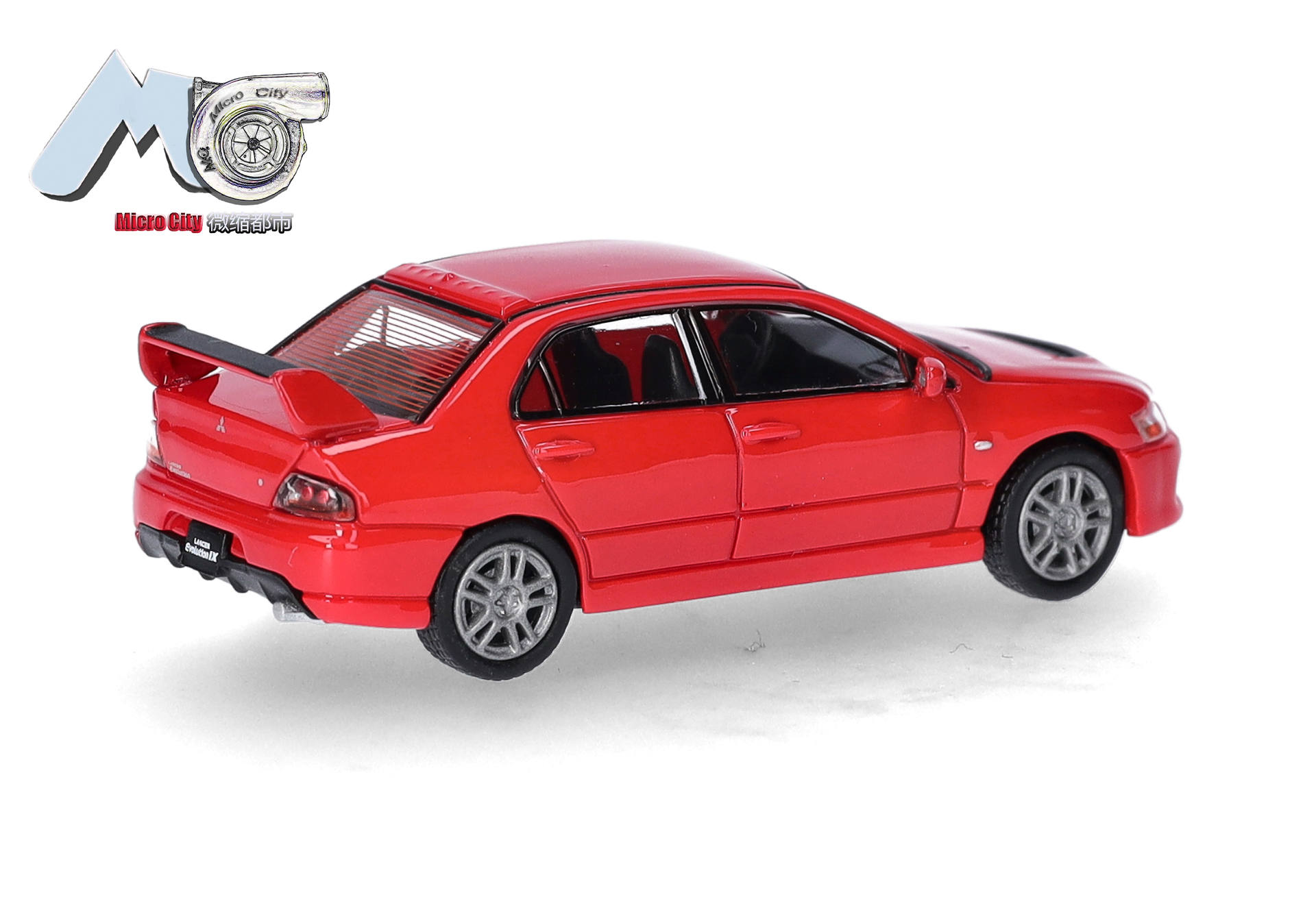 MicroCity: Mitsubishi Lancer Evolution 9, rot (2005-2007)