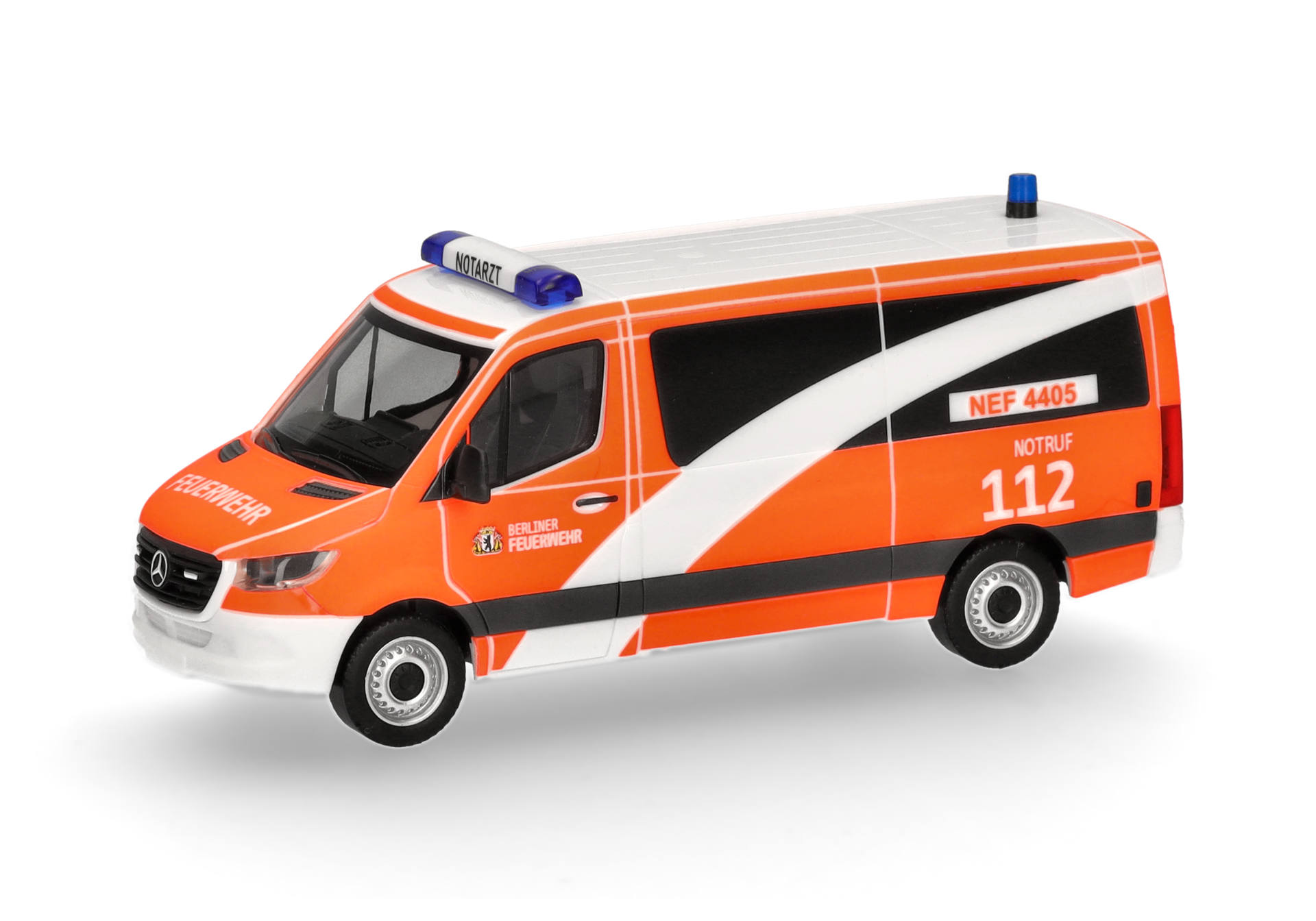 Mercedes-Benz Sprinter '18 bus flat-roof "Berlin Fire Brigade/Emergency Doctor"