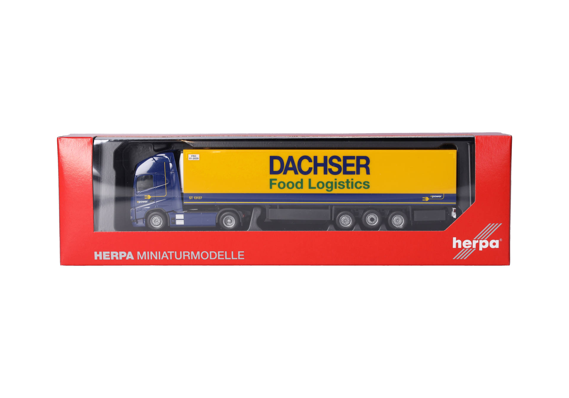 Volvo FH GL XL 2020 Electric Kühlkoffer-Sattelzug "Dachser Food Logistics"