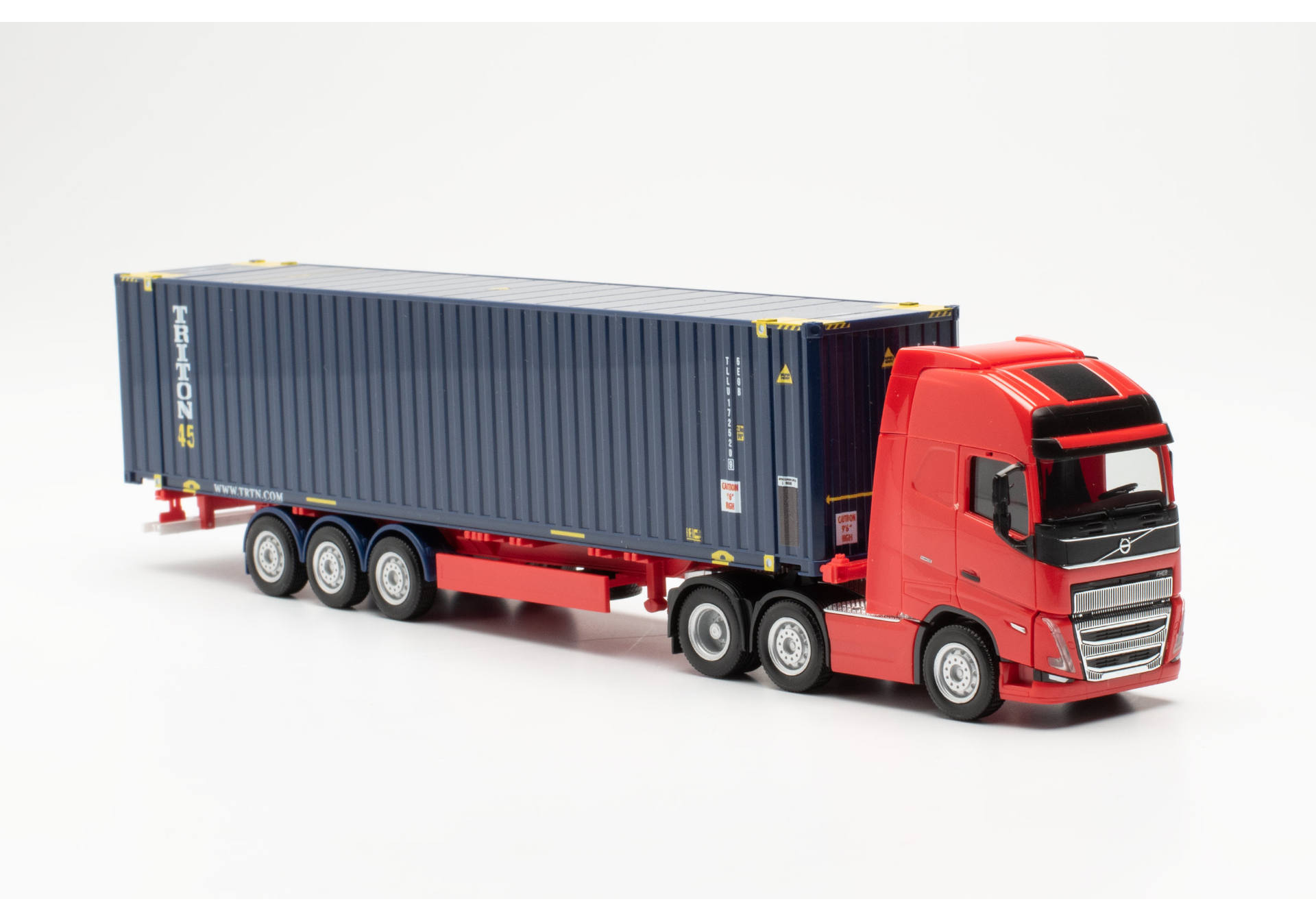 Volvo Gl. XL 6x2 45ft. container semitrailer “TRITION International”