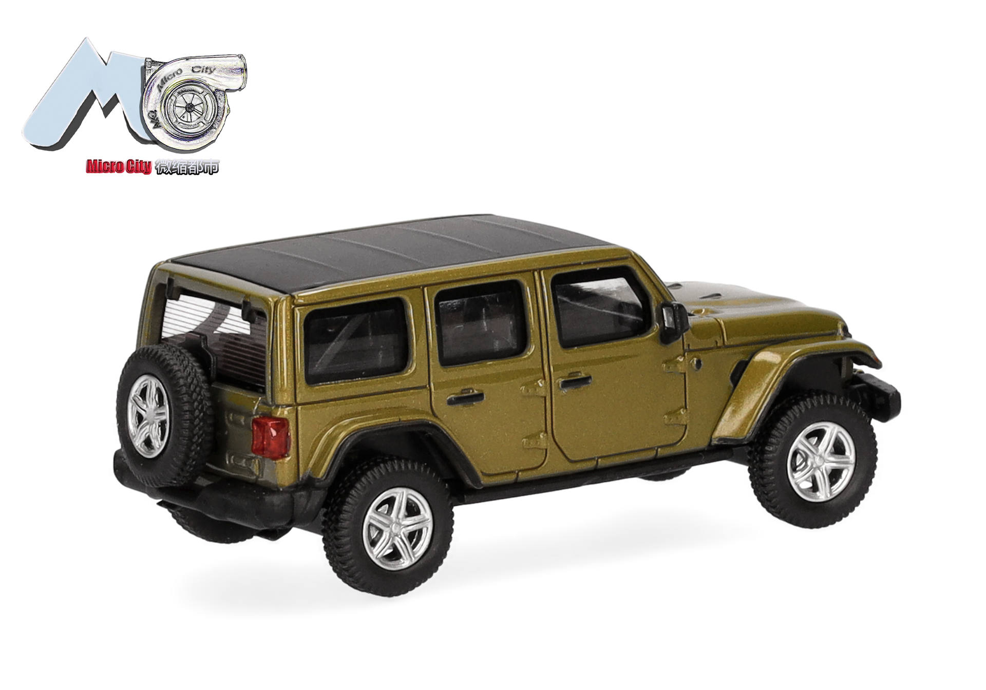 MicroCity: Jeep Wrangler, green (2017)