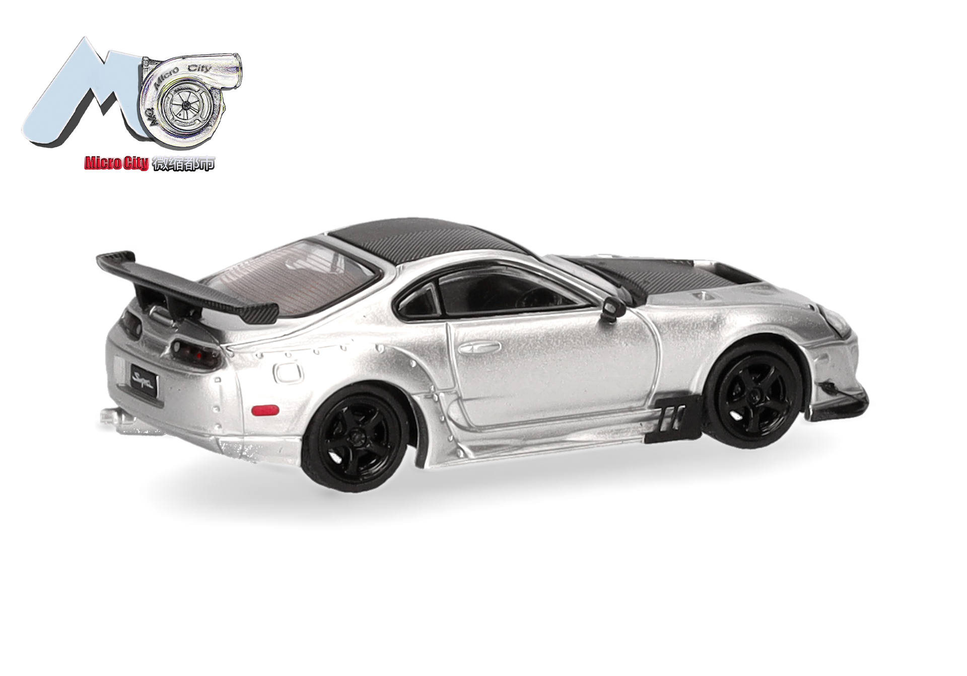 MicroCity: Toyota Supra, silver (1993-2002)