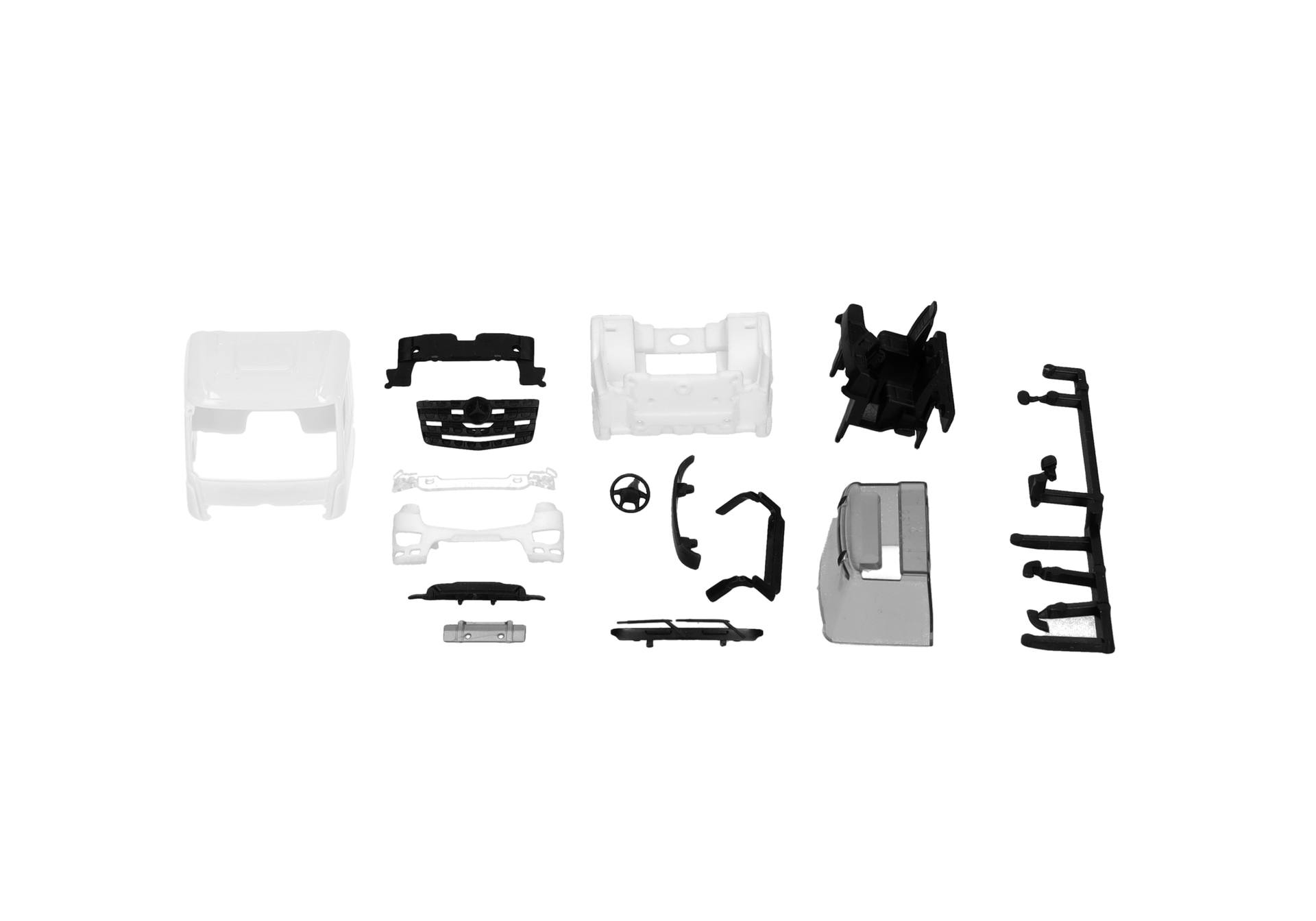 truck, truck cabin, car parts, interior panel, assembly kit