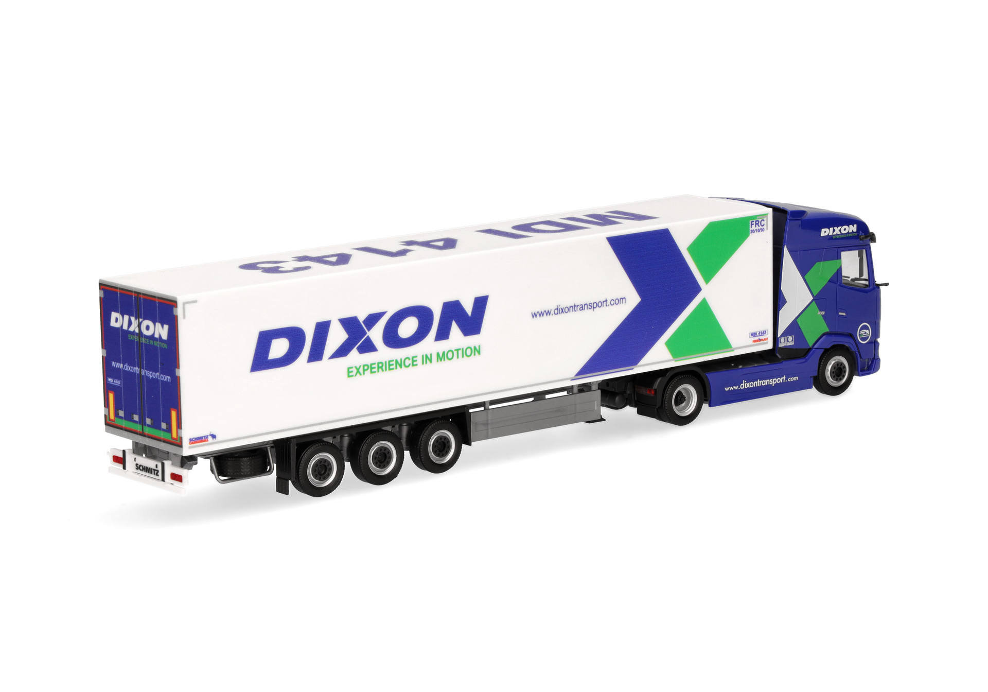 DAF XG Kühlkoffer-Sattelzug "Dixon"