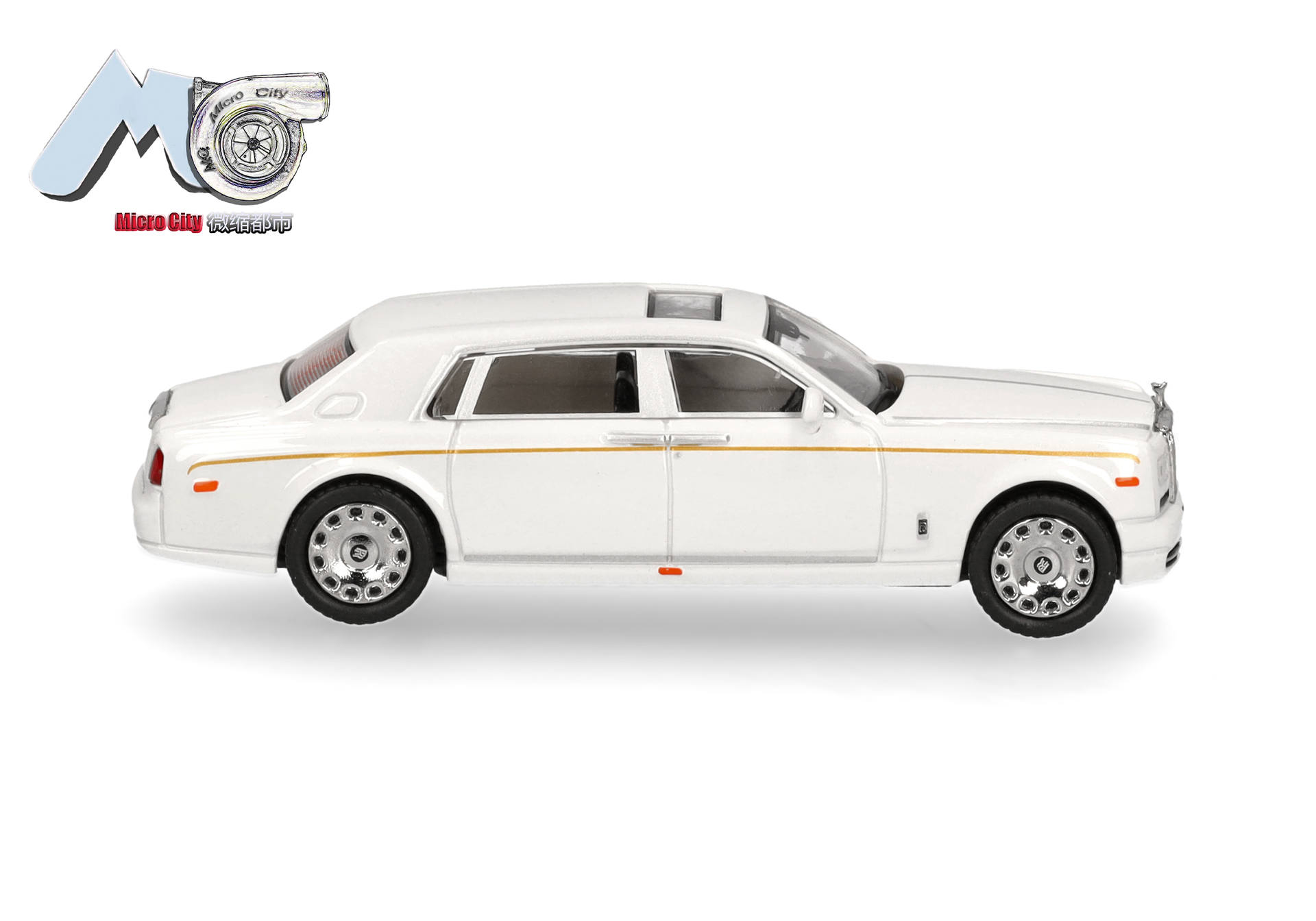 Limousine, weißes Auto, Modellauto, Limousine, Luxusauto