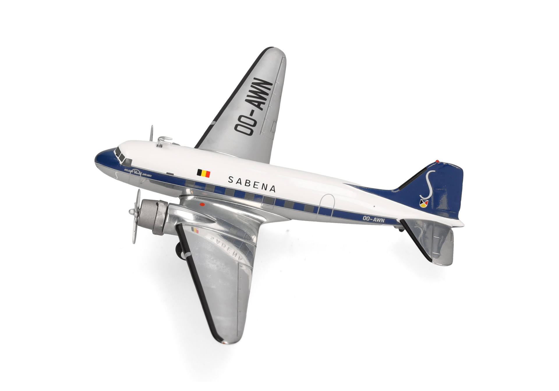 Sabena Douglas DC-3, OO-AWN