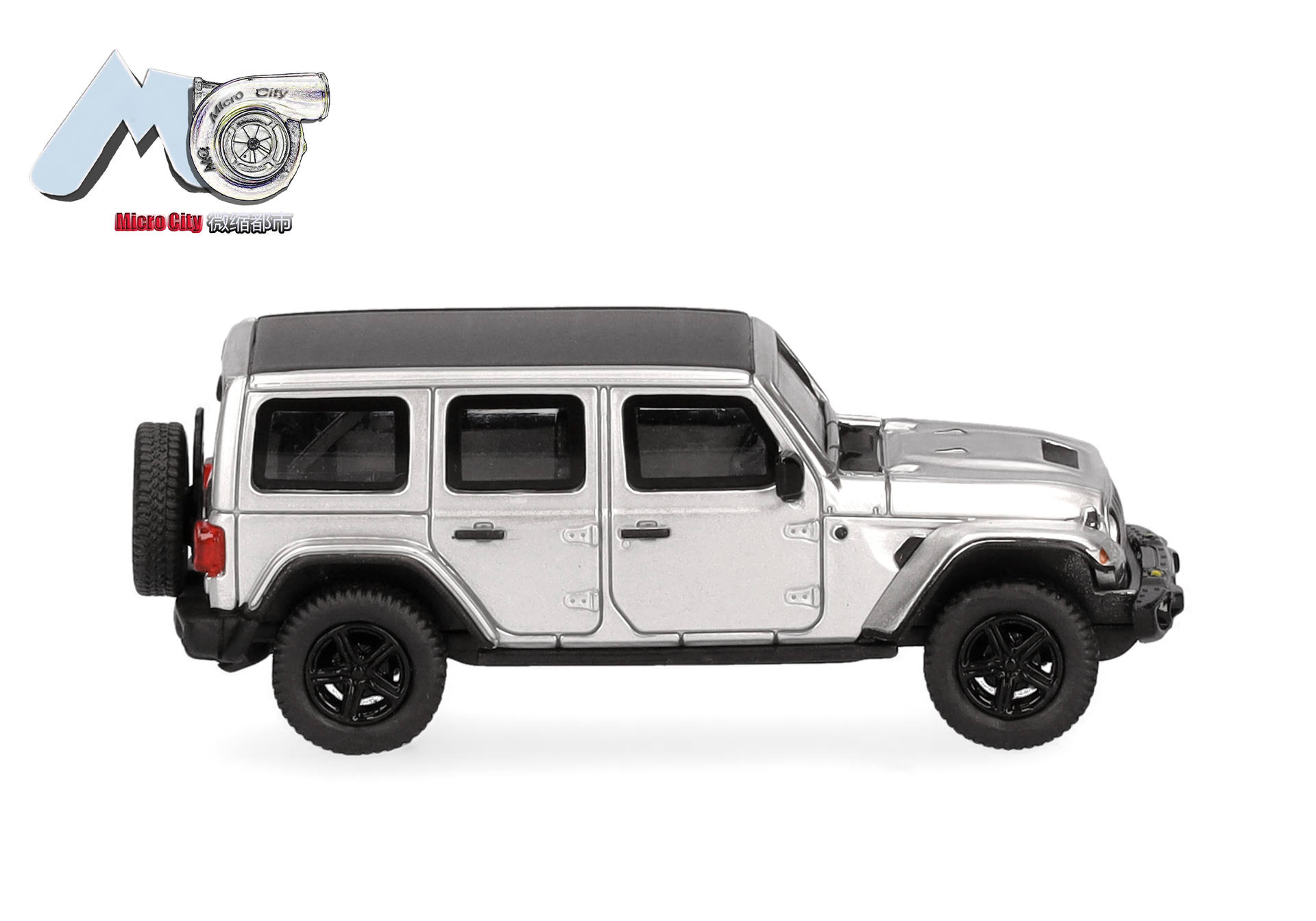 MicroCity: Jeep Wrangler, silver (2017)