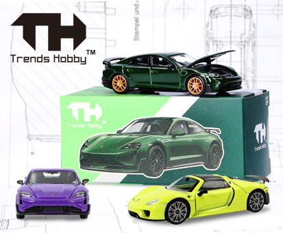 Modelauto, Diecast-Fahrzeug, grünes Auto, orange Felgen, Verpackungskarton, Diecast-Auto, Modellauto, Sportwagen, Grüne Auto, Verpackung/Schachtel