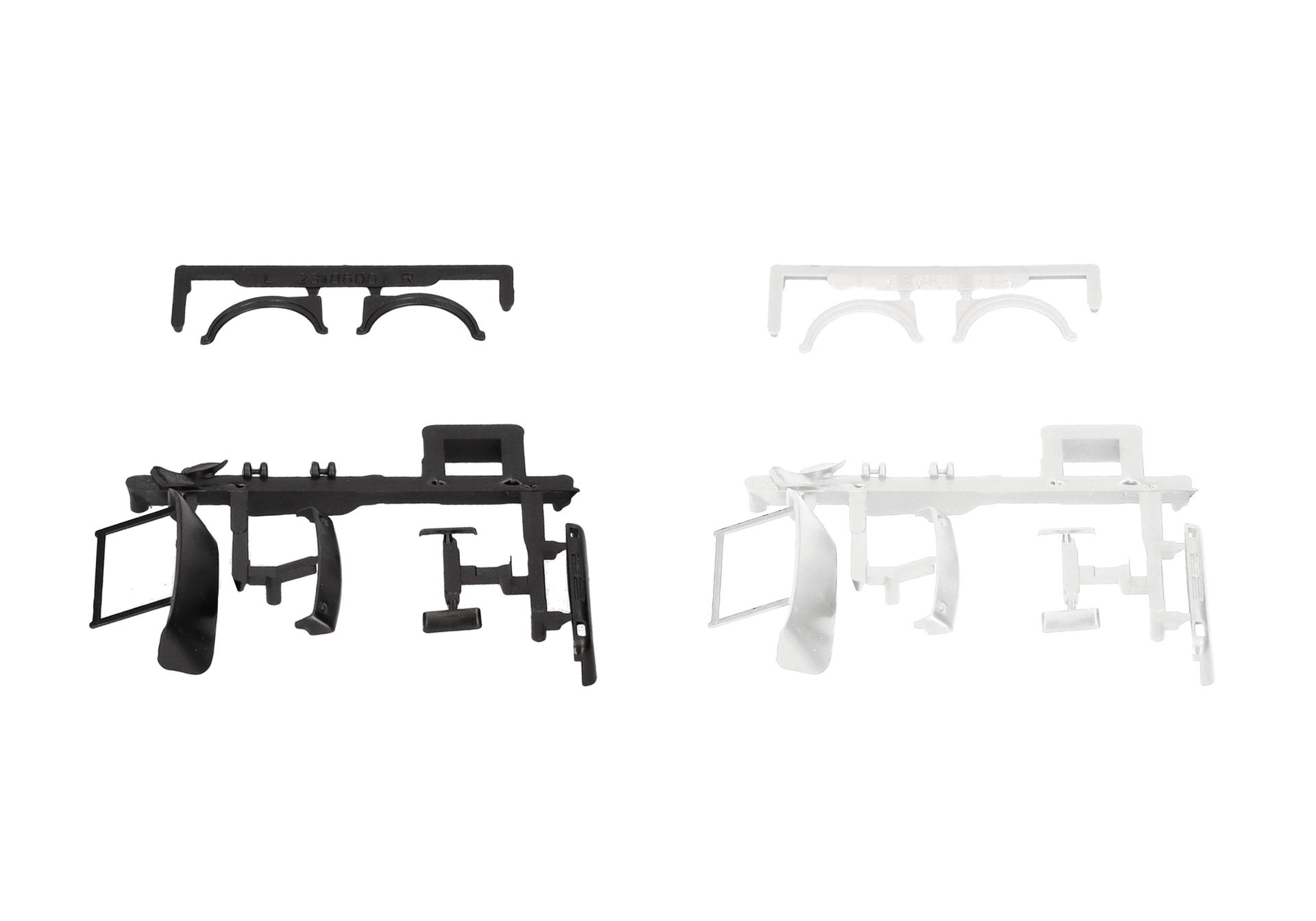 Accessories set: MAN F8 (roof spoiler, additional bumper, wind shield, mudguard inlay)