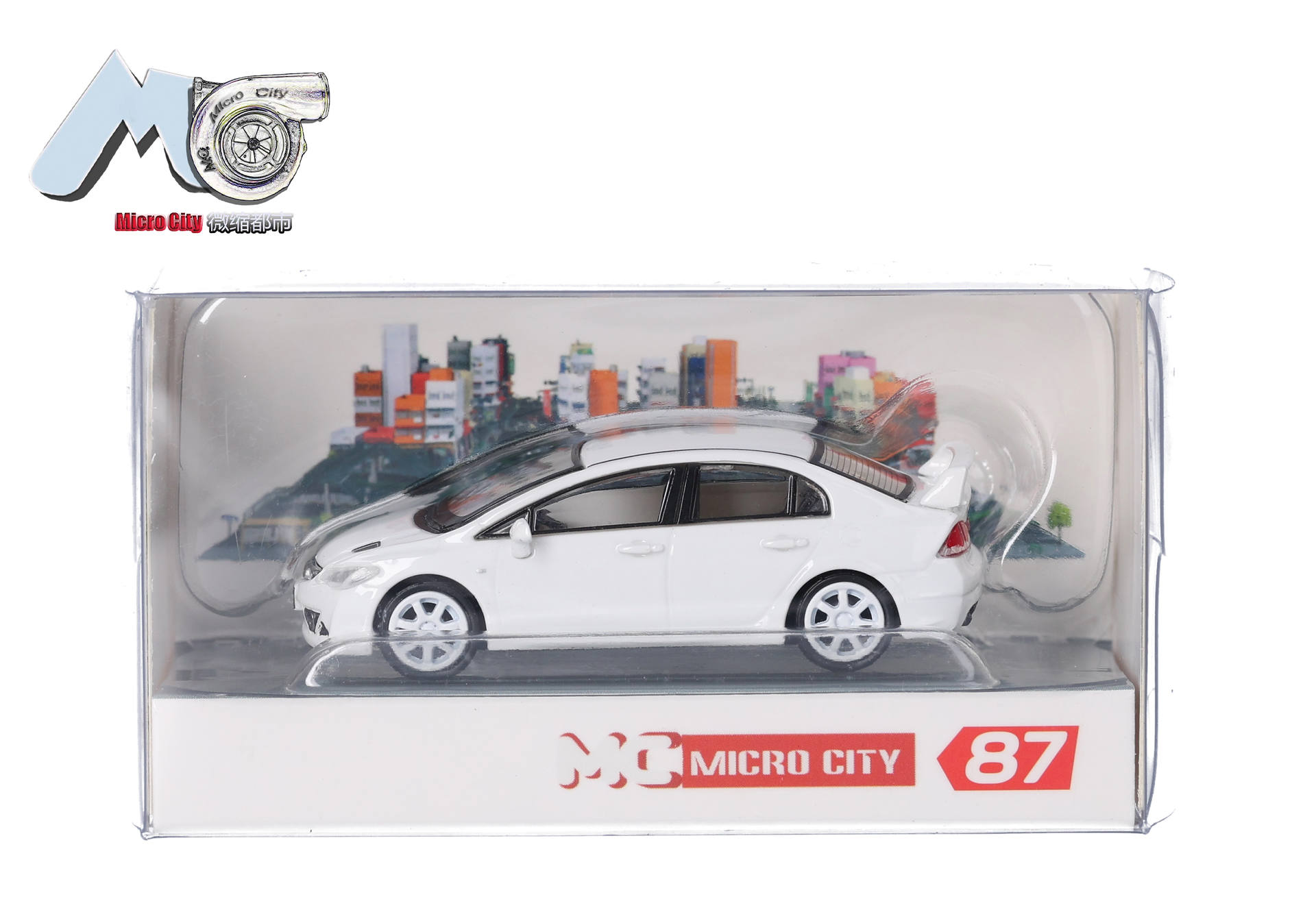 Spielzeugauto, weißes Auto, Modellauto, Die-cast, Stadthäuptchen