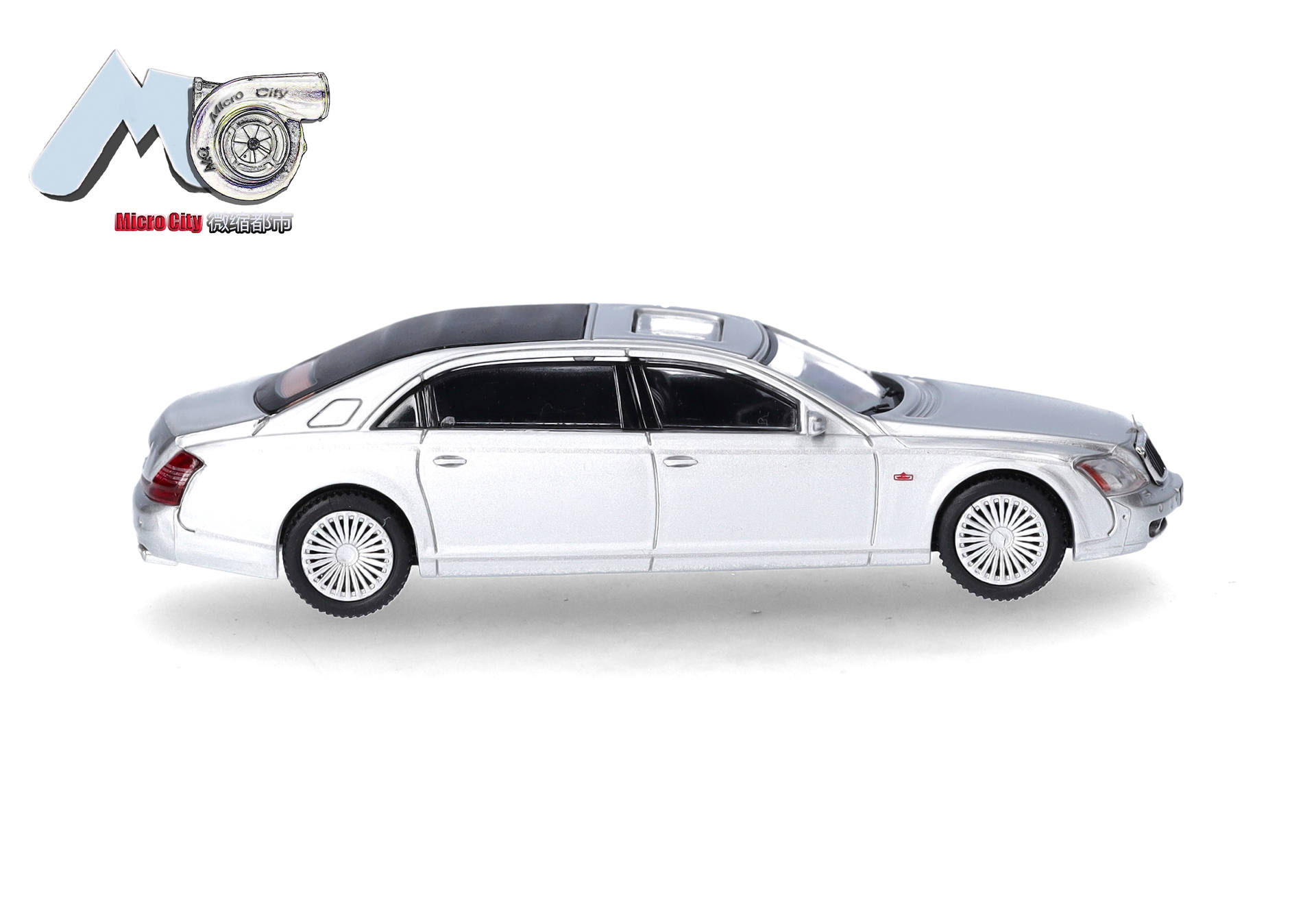 MicroCity: Maybach 62S, silver (2002-2013)