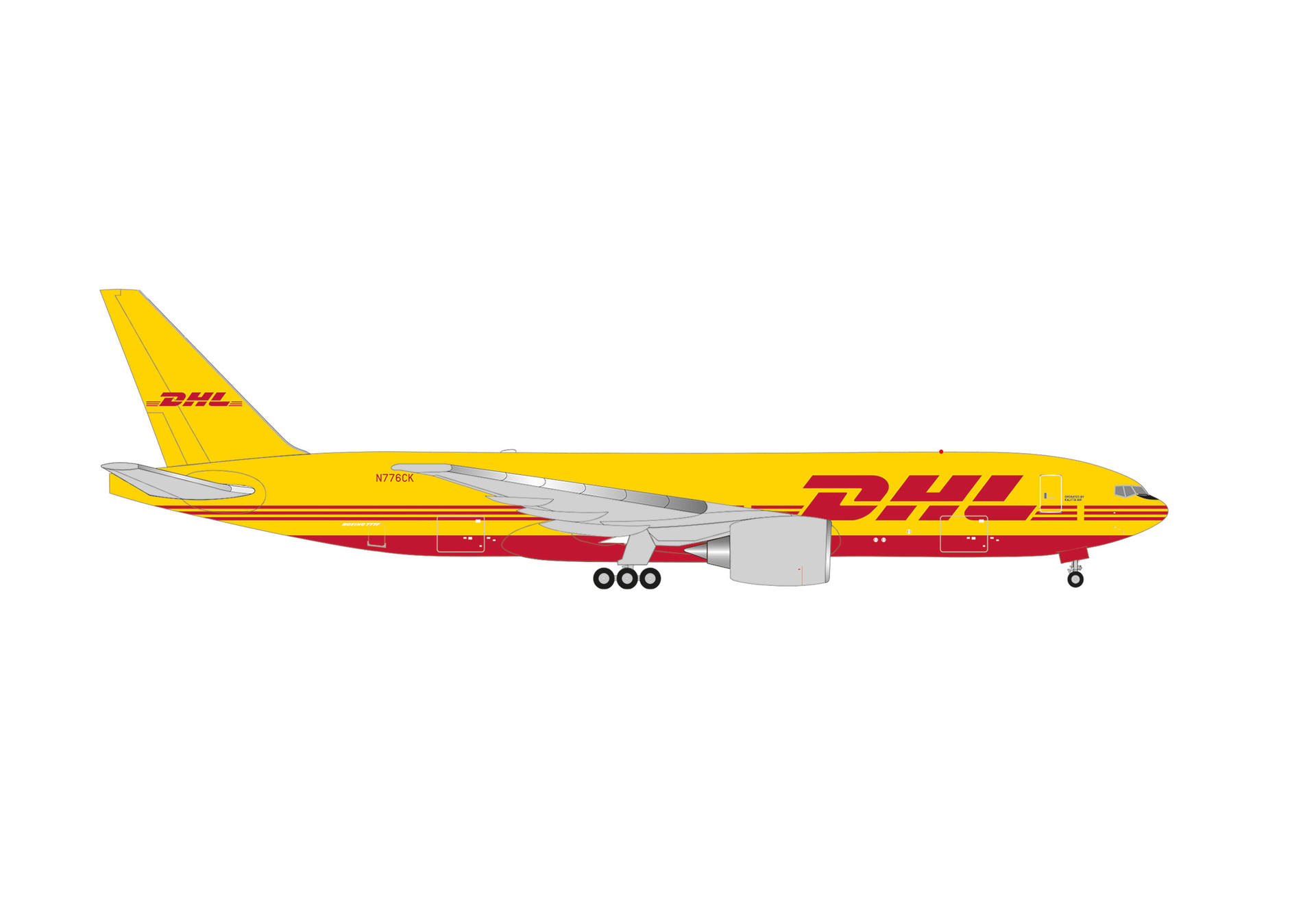 DHL Aviation Boeing 777F – N776CK
