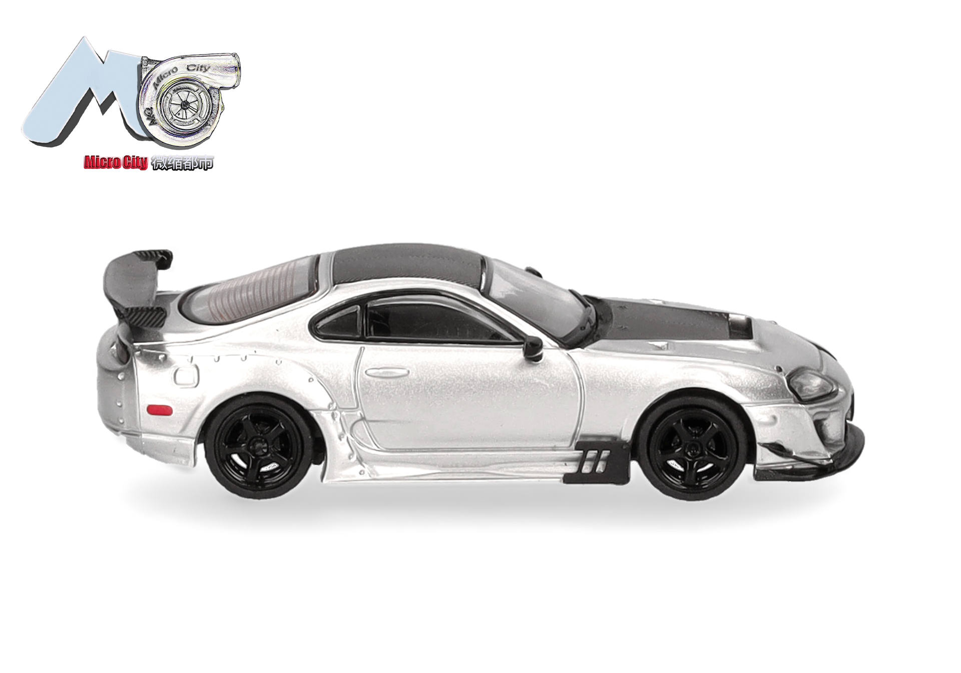 MicroCity: Toyota Supra, silver (1993-2002)