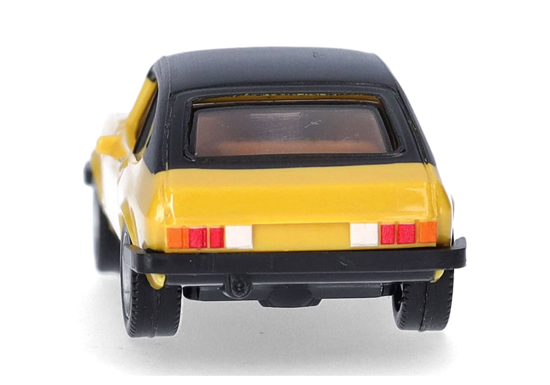 Ford Capri II mit Vinyldach, daytonagelb